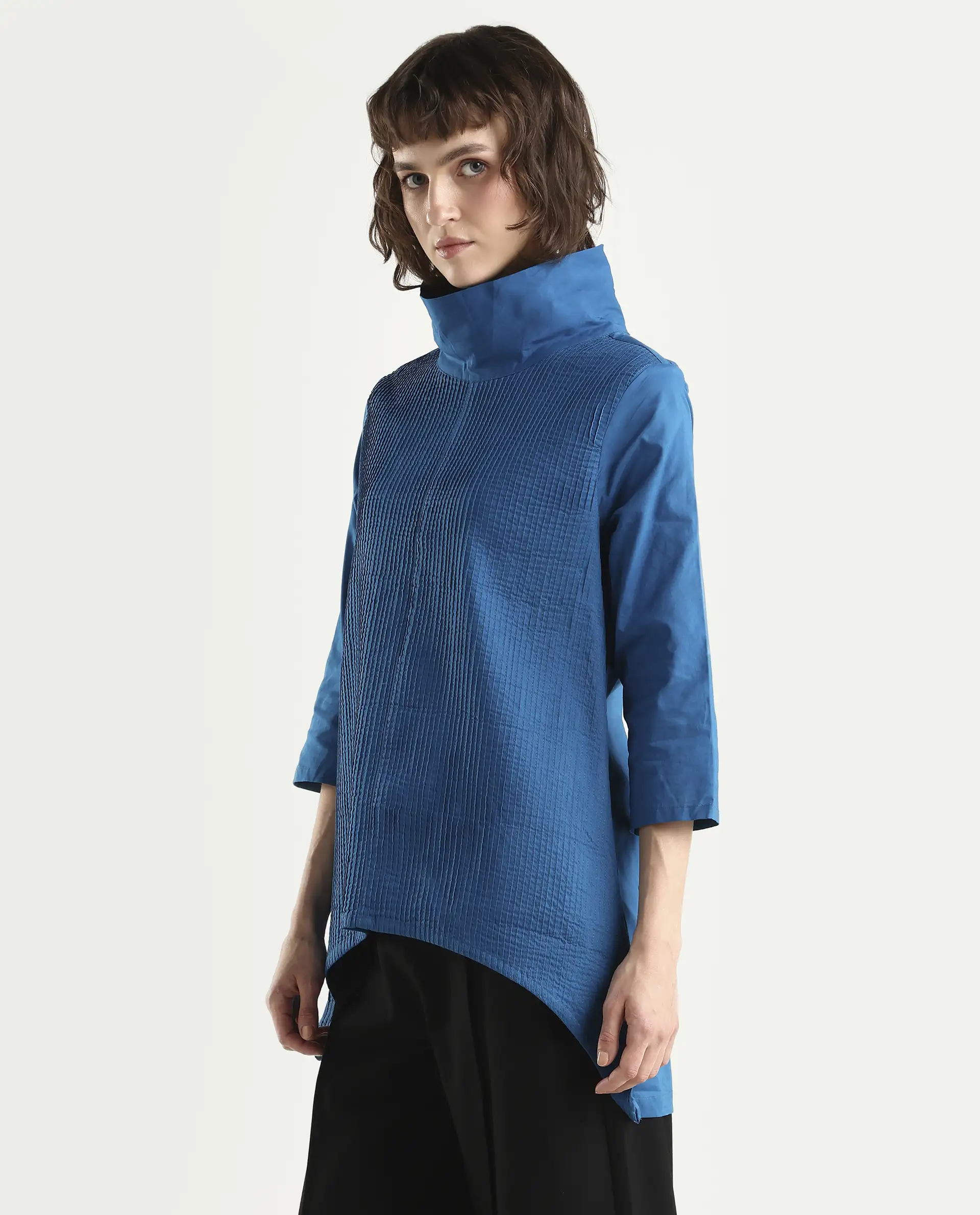 Rareism Women's Pins Blue Top - Image 6