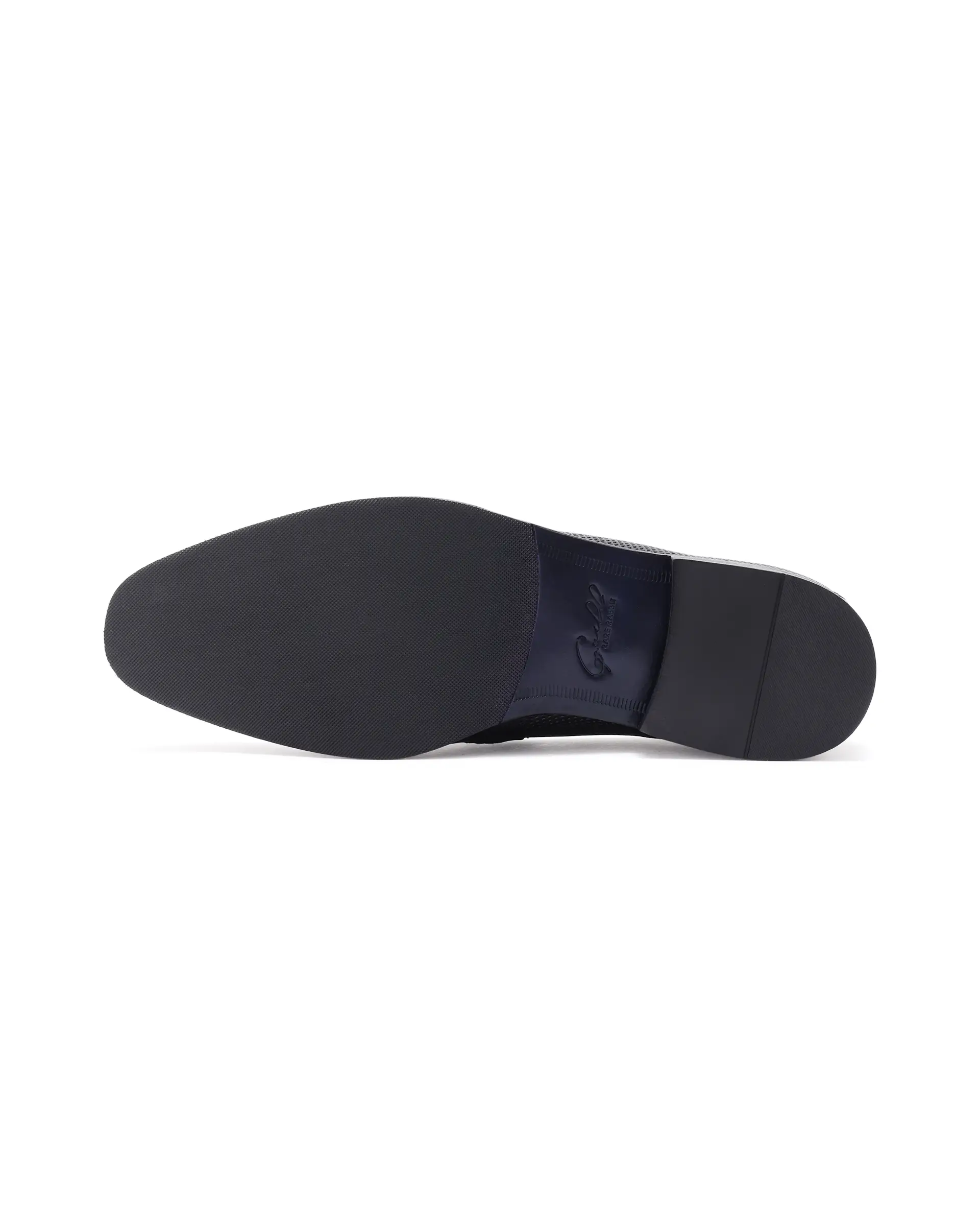 Rare Rabbit Men's Plaza Black Slip-On Genuine Leather Slip-On Loafer - Image 7