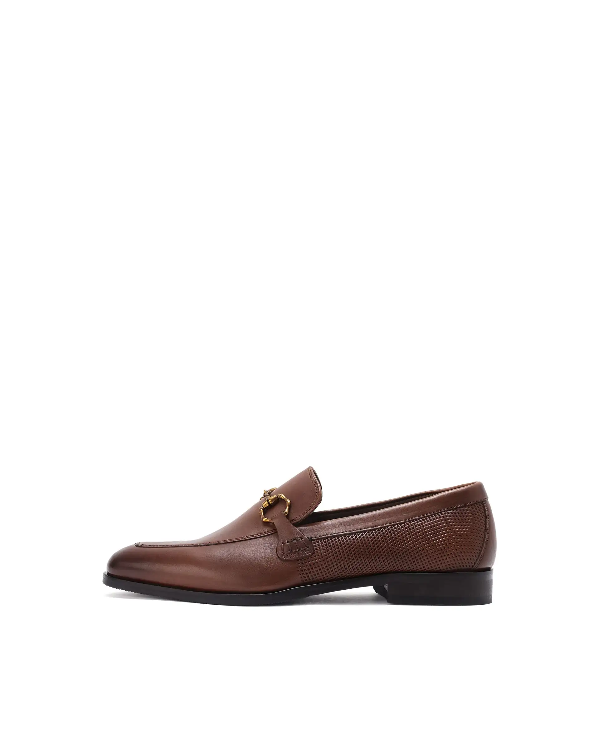 Rare Rabbit Men's Plaza Tan Slip-On Loafer - Image 2