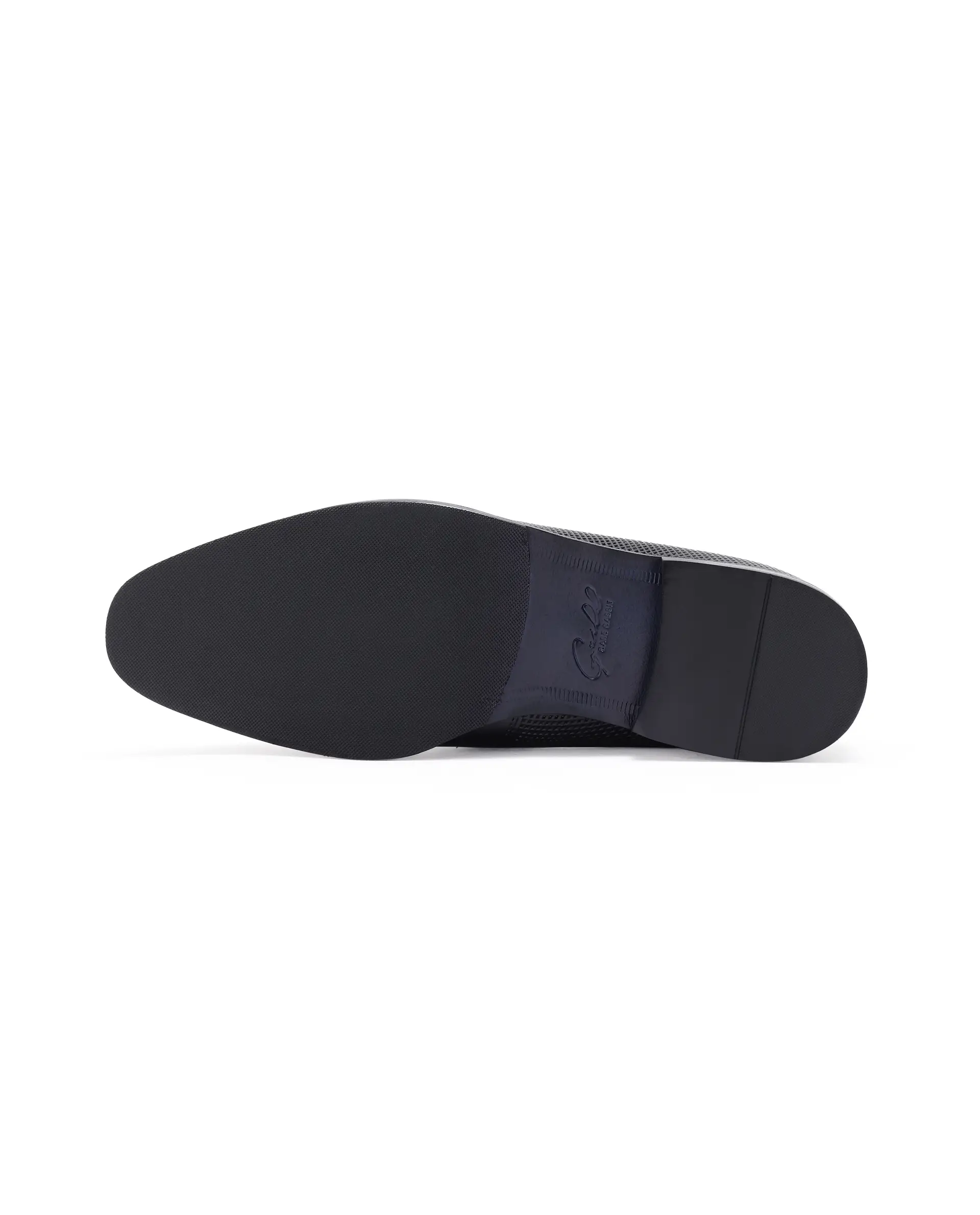 Rare Rabbit Men's Plaza Pro Black Slip-On Genuine Leather Slip-On Loafer - Image 5