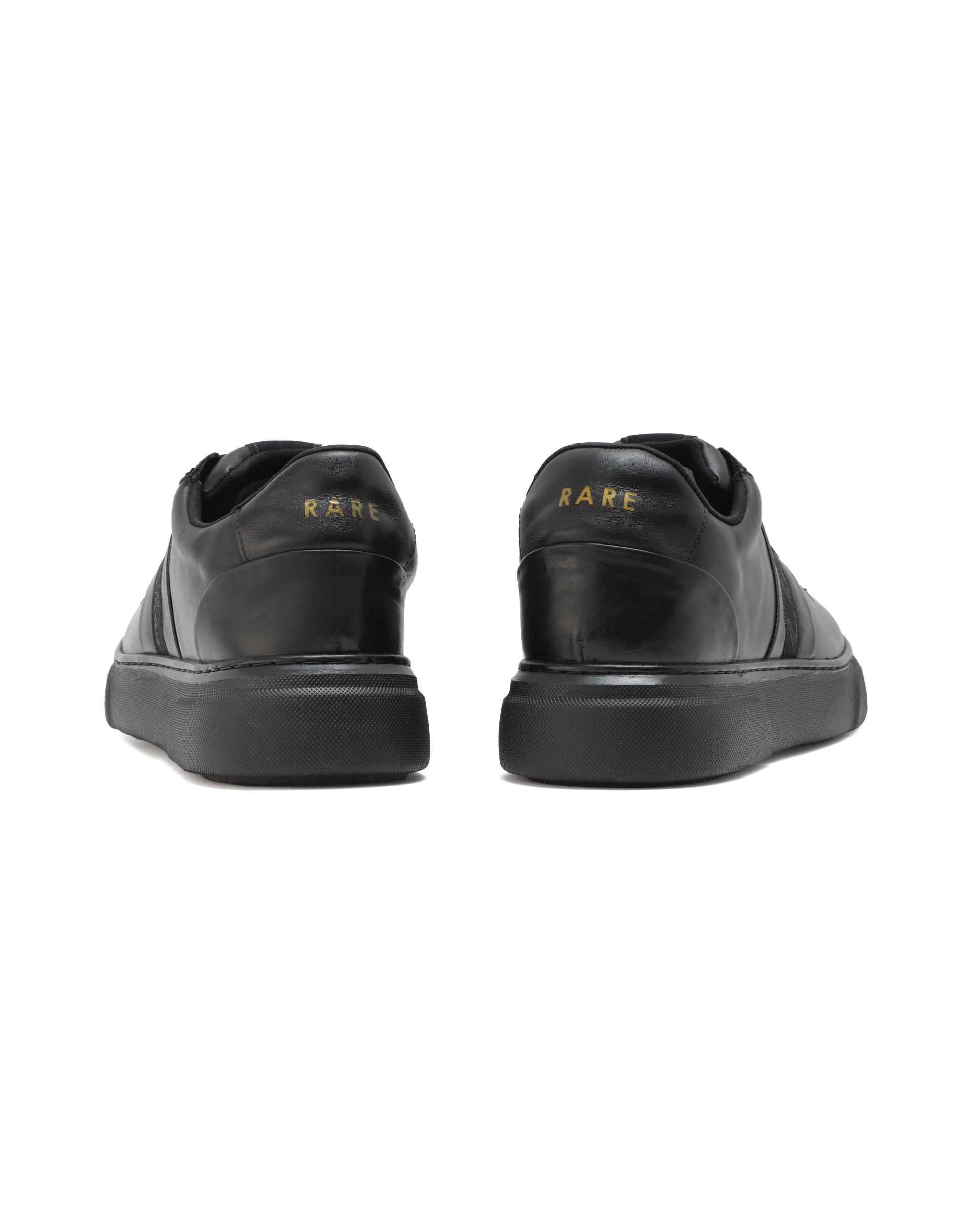 Rare Rabbit Mens Polaris Black Round Toe Low Top Lace-Up Sneaker Shoes - Image 6