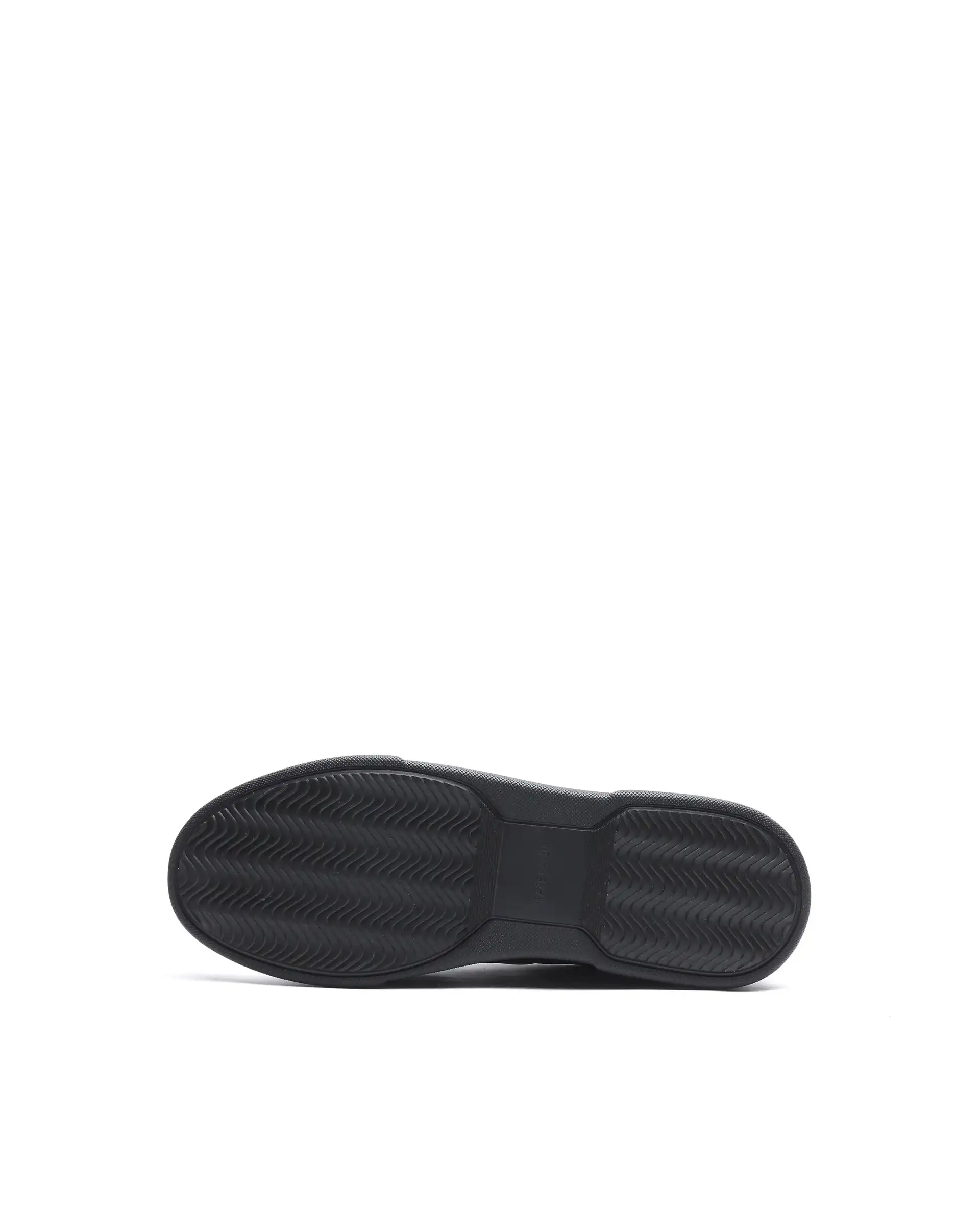 Rare Rabbit Men's Pulse Black Micro Leather Sneaker - Image 7