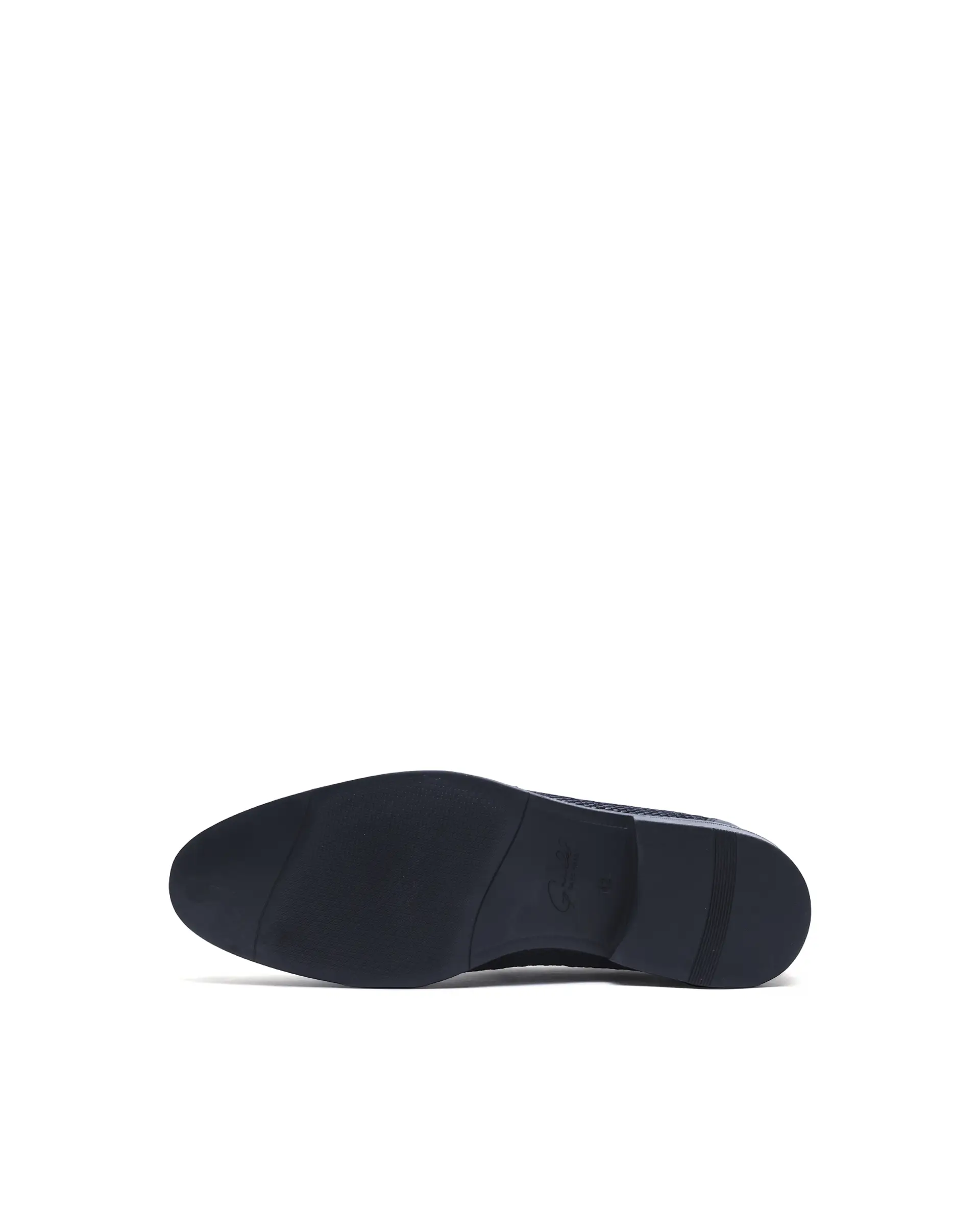Rare Rabbit Men's Raffael Navy Leather Mocassin - Image 6
