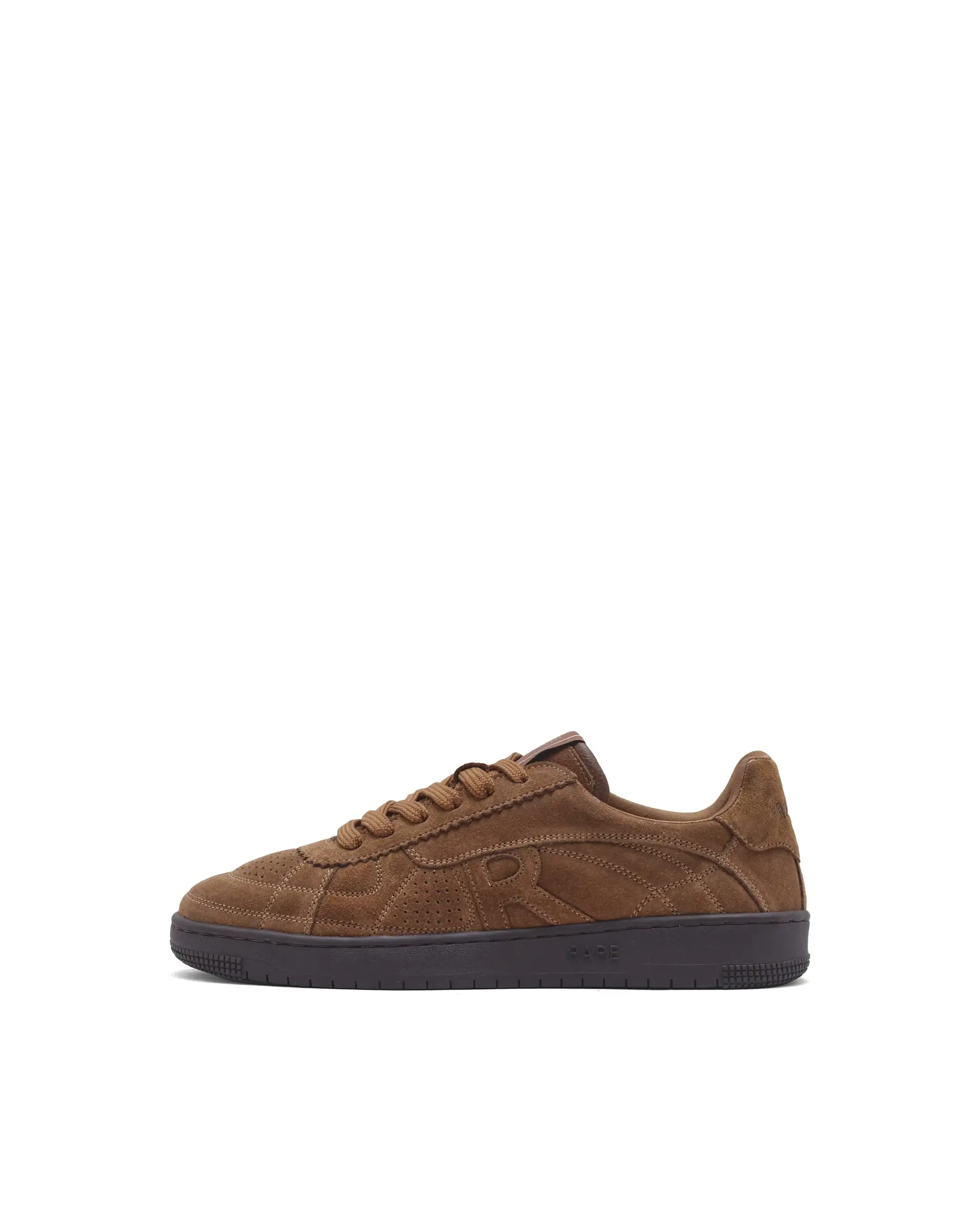 Rare Rabbit Men Ragner Camel Lace-Up Closure Sneaker - Image 10
