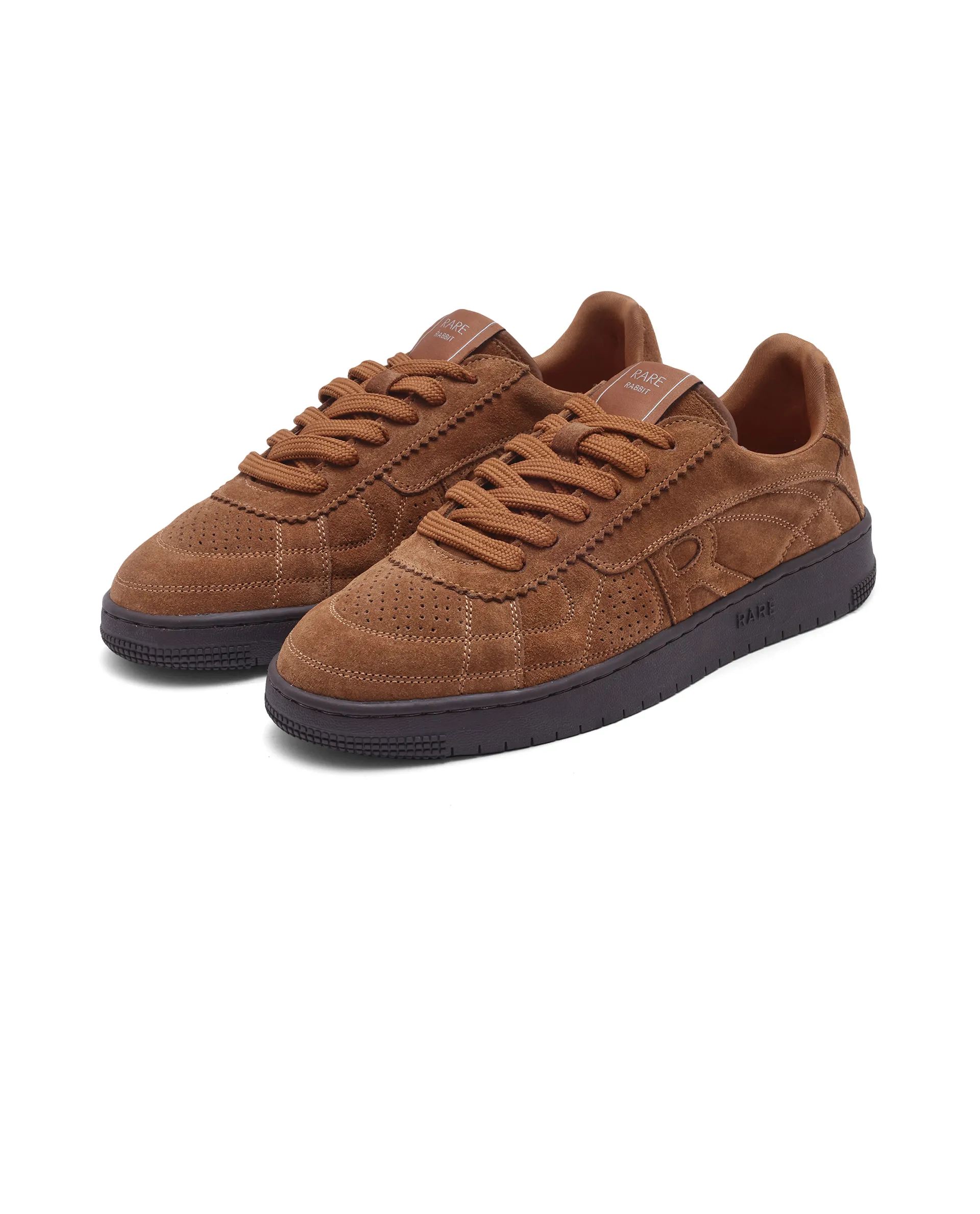 Rare Rabbit Men Ragner Camel Lace-Up Closure Sneaker - Image 3