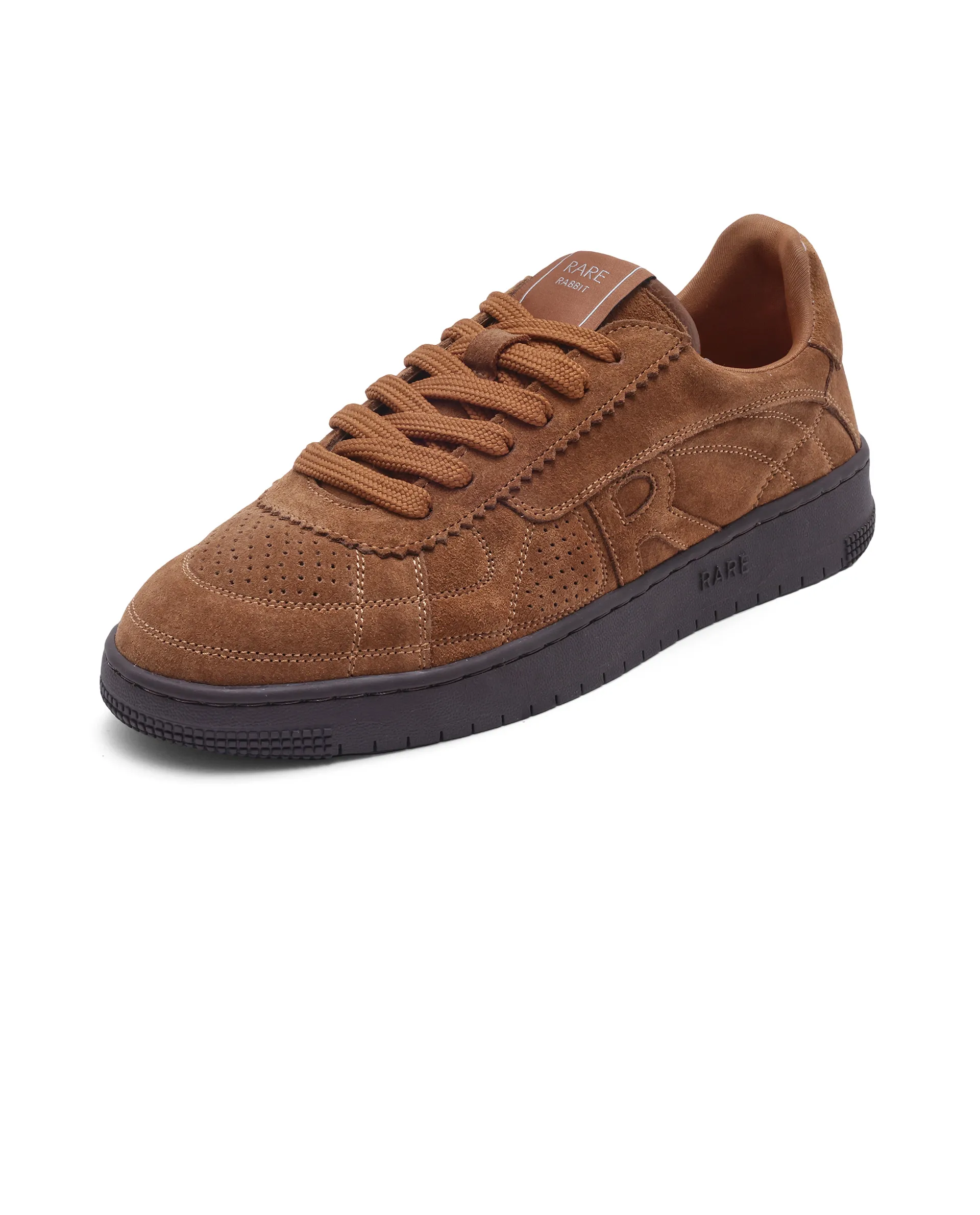 Rare Rabbit Men Ragner Camel Lace-Up Closure Sneaker - Image 8