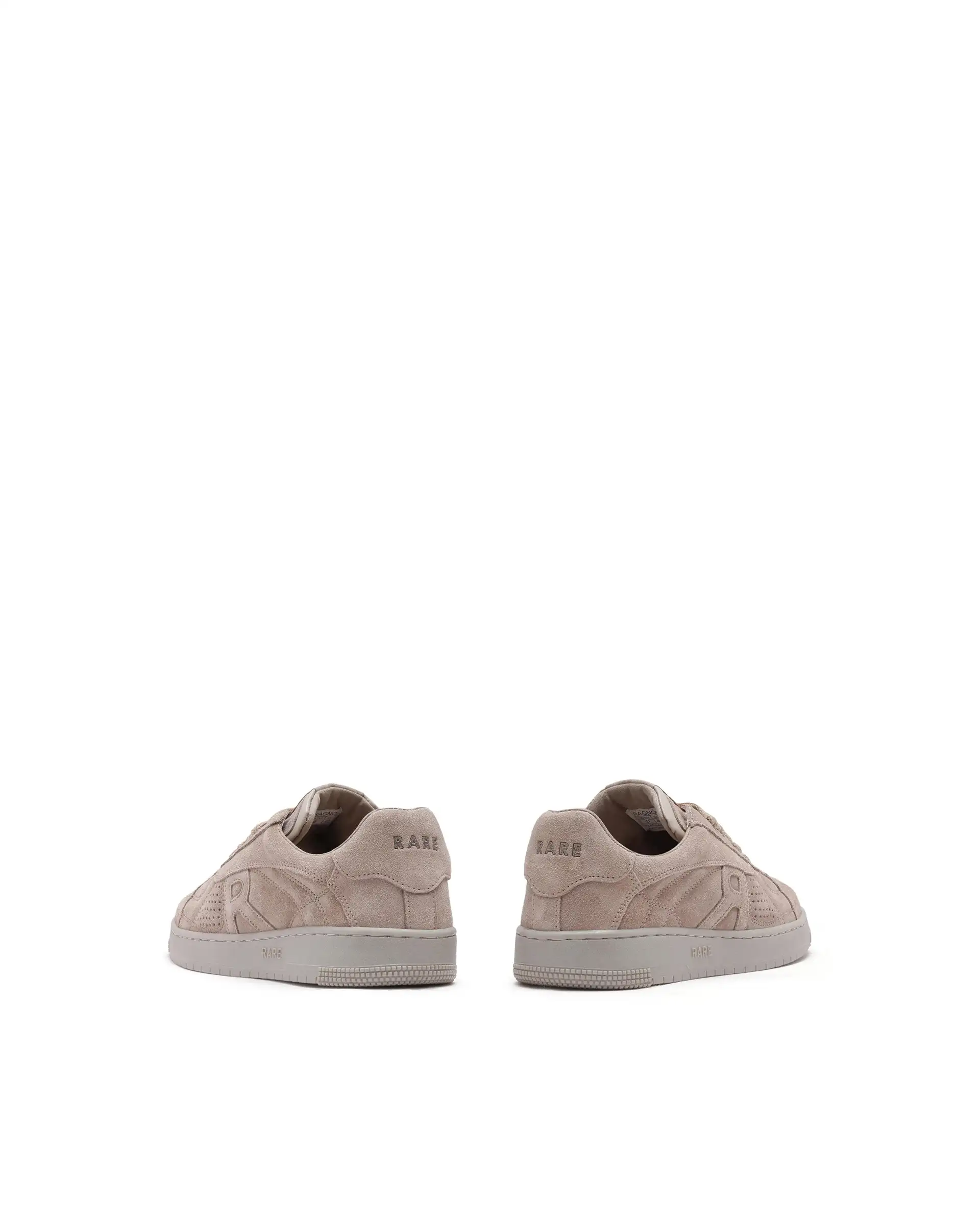 Rare Rabbit Men Ragno Biege Genuine Suede Leather Low-Top Lace Up Sneaker Shoes - Image 5