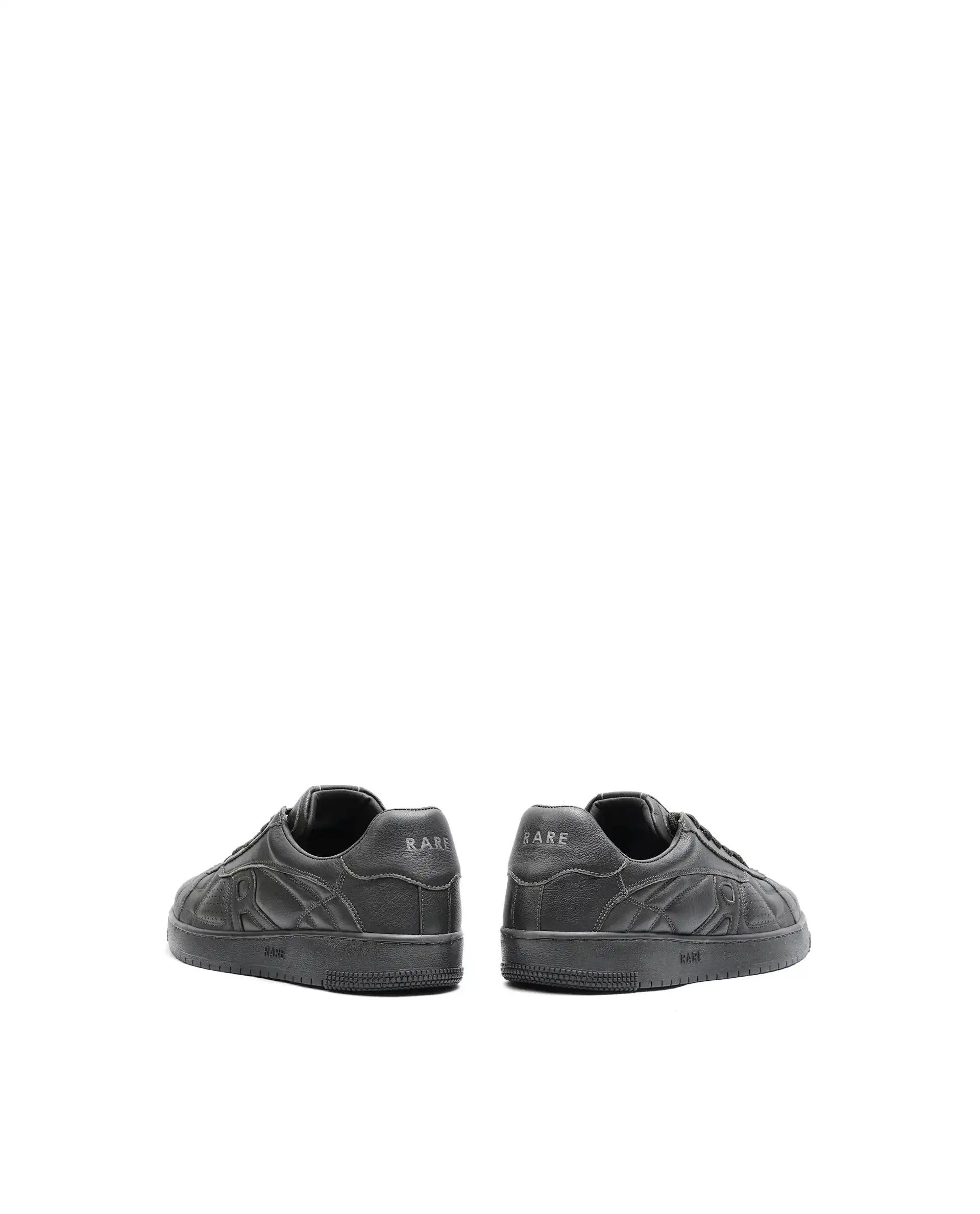 Rare Rabbit Men's Rango Olive Leather Lace-Up Closure Sneaker - Image 4