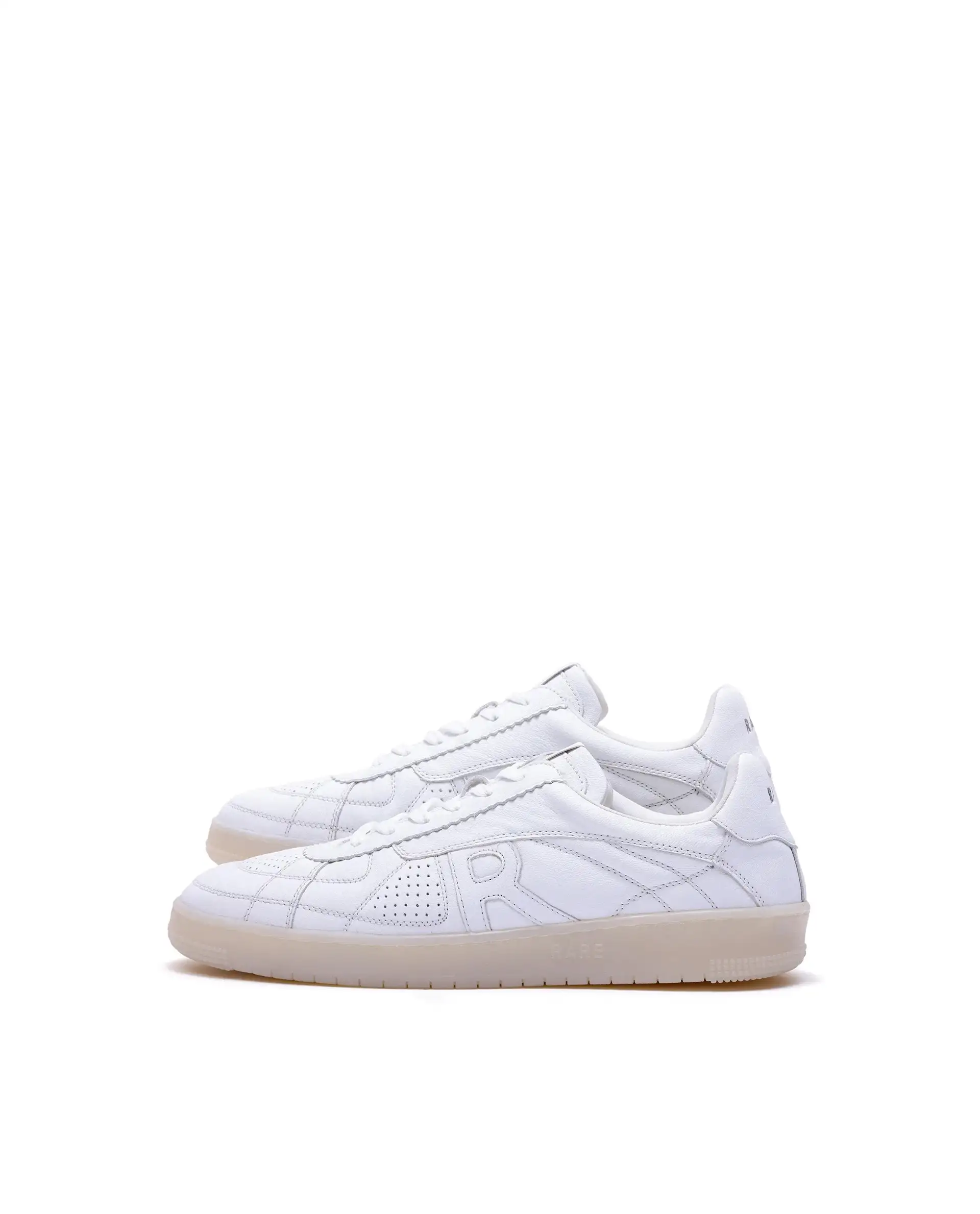 Rare Rabbit Men's Rango White Leather Lace-Up Closure Sneaker - Image 7