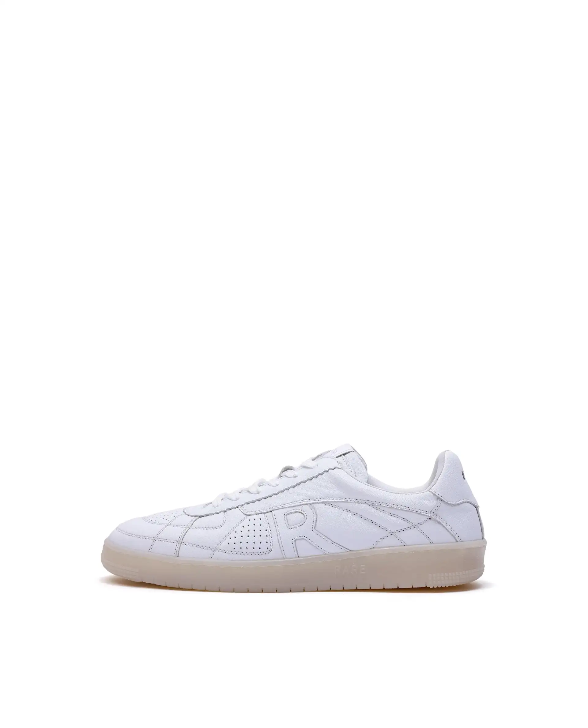 Rare Rabbit Men's Rango White Leather Lace-Up Closure Sneaker - Image 9