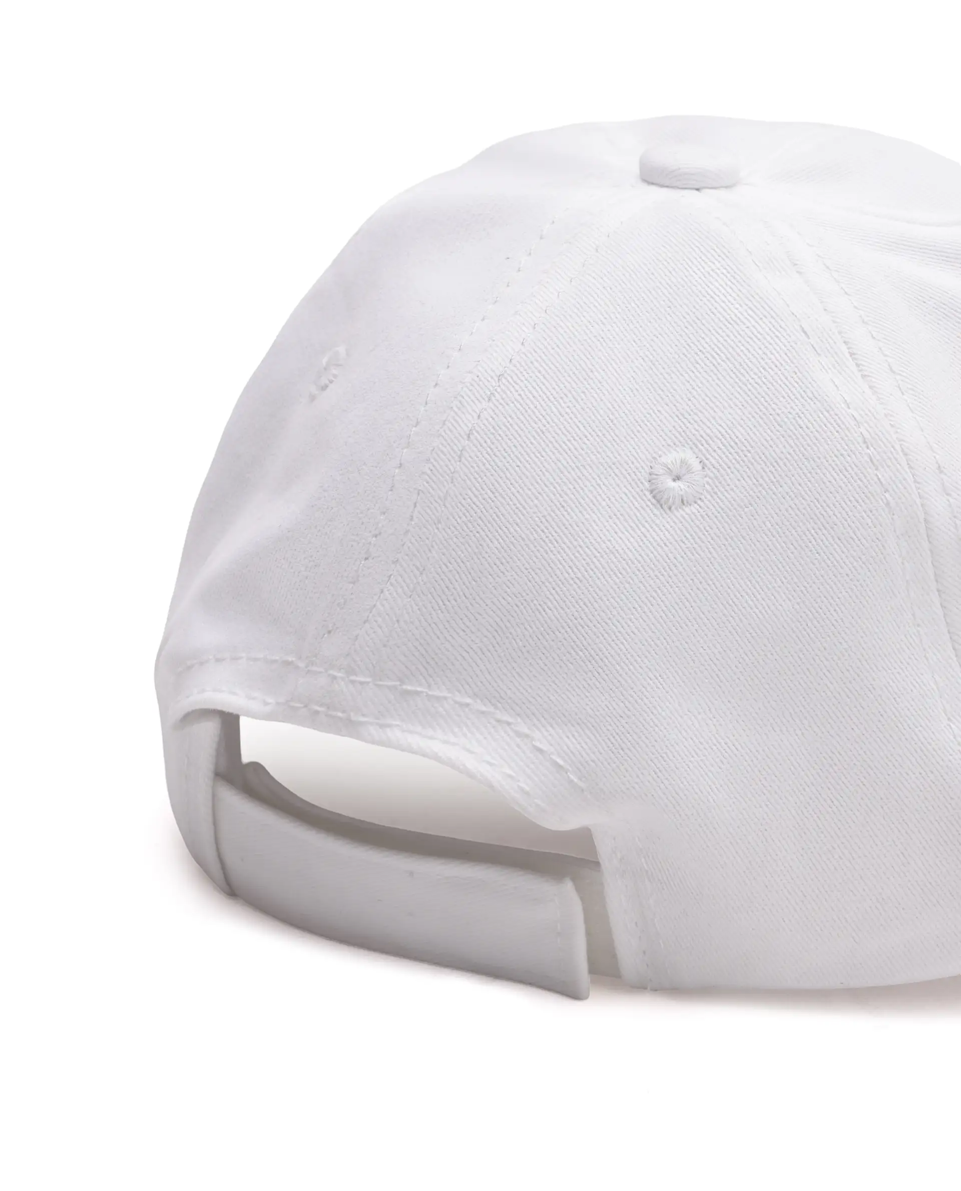 Rare Ones Kids Cafu-K White Cotton Velcro Closure Cap - Image 6