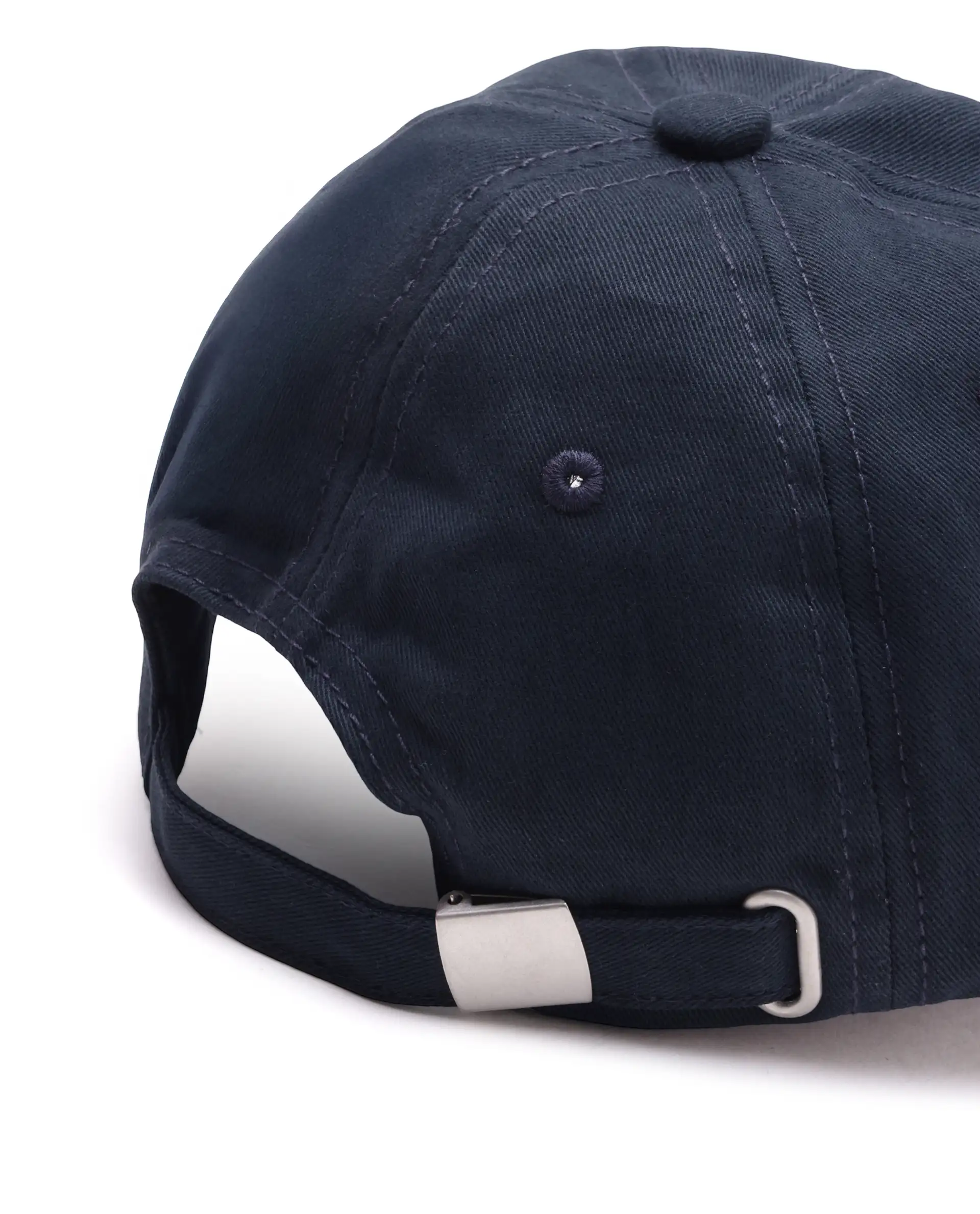 Rare Ones Kids Cafu-Y Dark Navy Blue Cotton Buckle Strap Closure Cap - Image 6