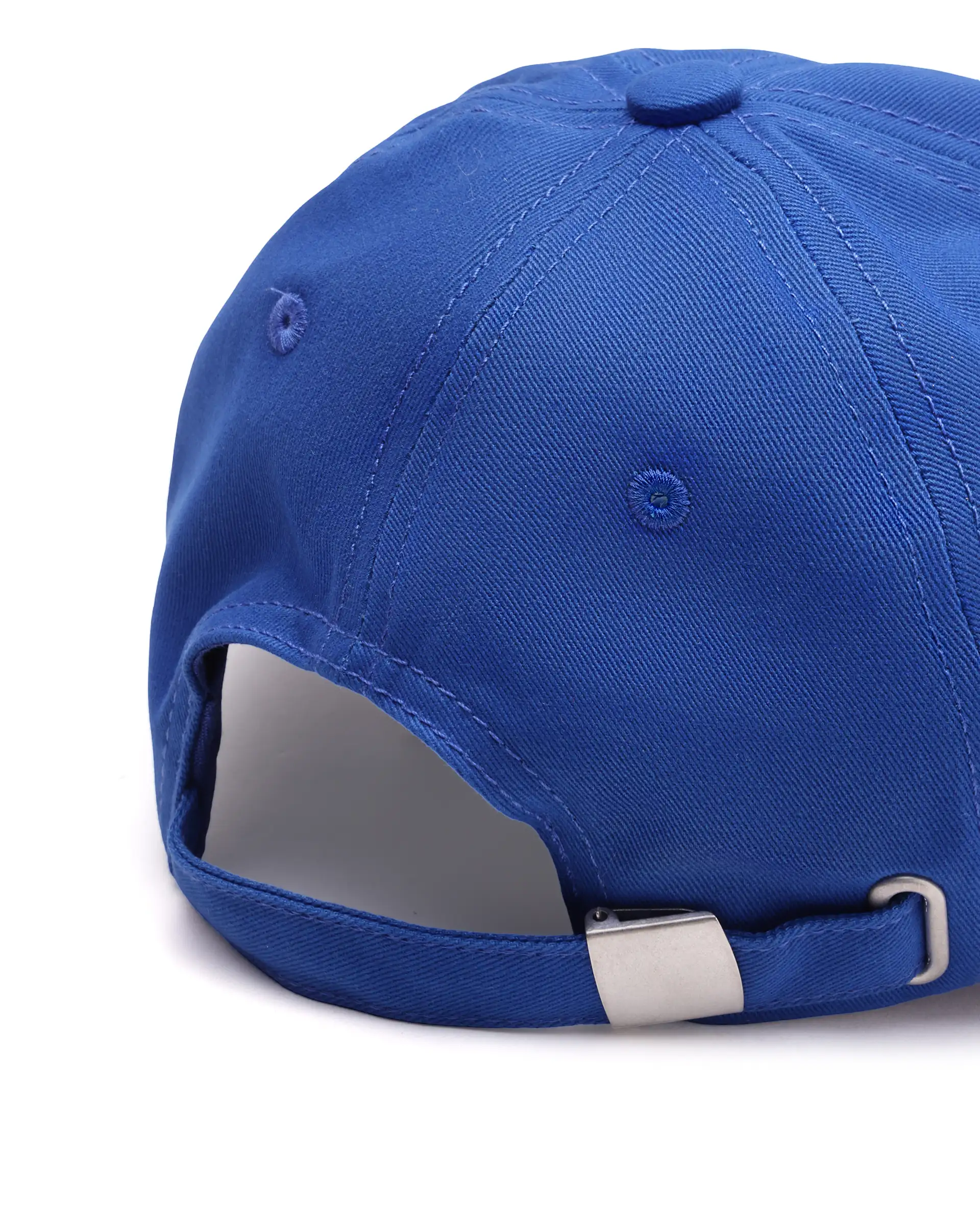 Rare Ones Kids Cafu-Y Dark Royal Blue Cotton Buckle Strap Closure Cap - Image 6