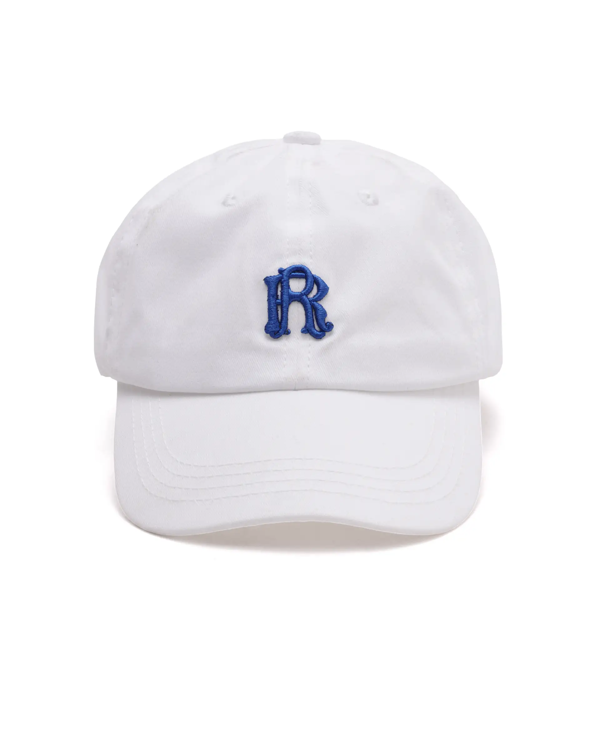 Rare Ones Kids Cafu-Y White Cotton Buckle Strap Closure Cap