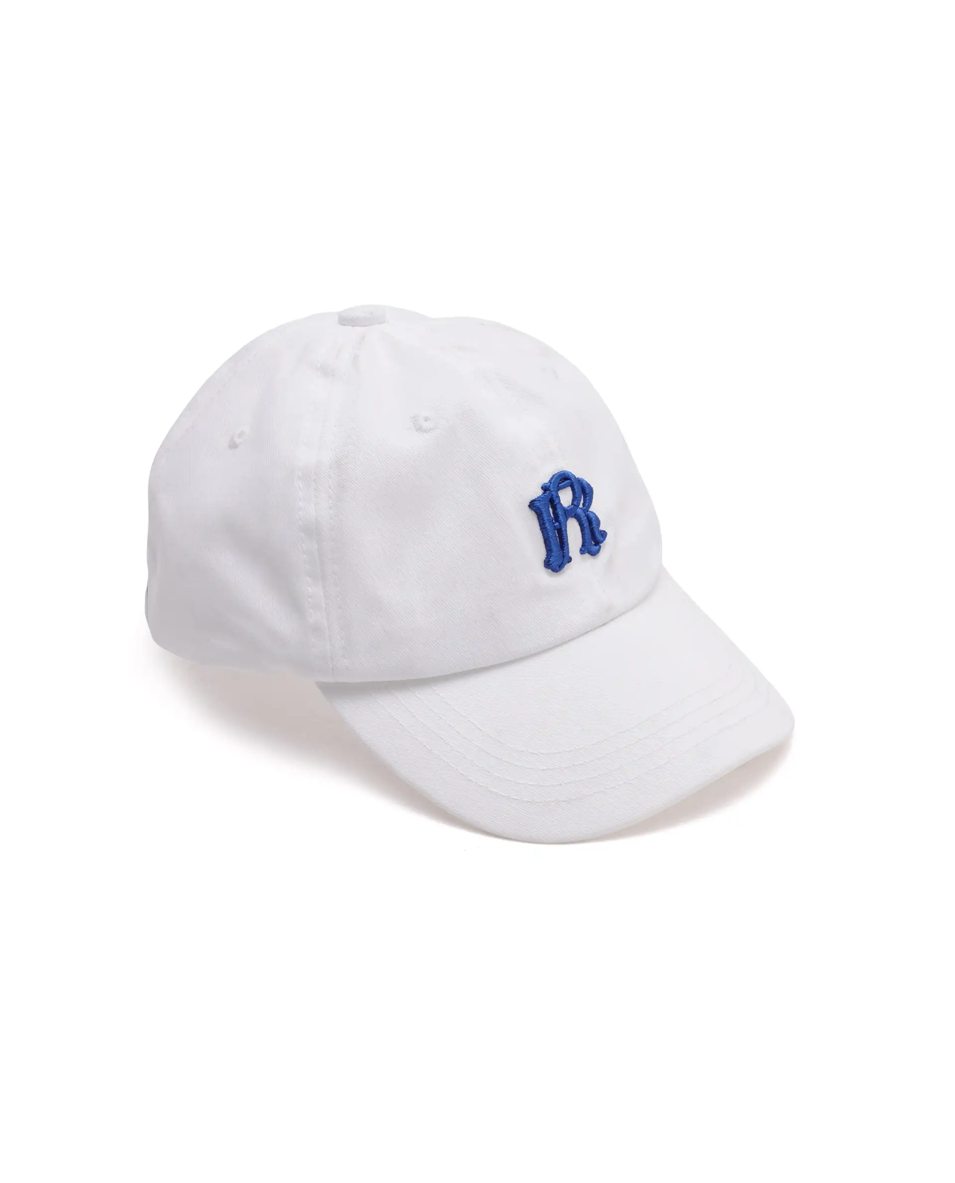 Rare Ones Kids Cafu-Y White Cotton Buckle Strap Closure Cap - Image 2