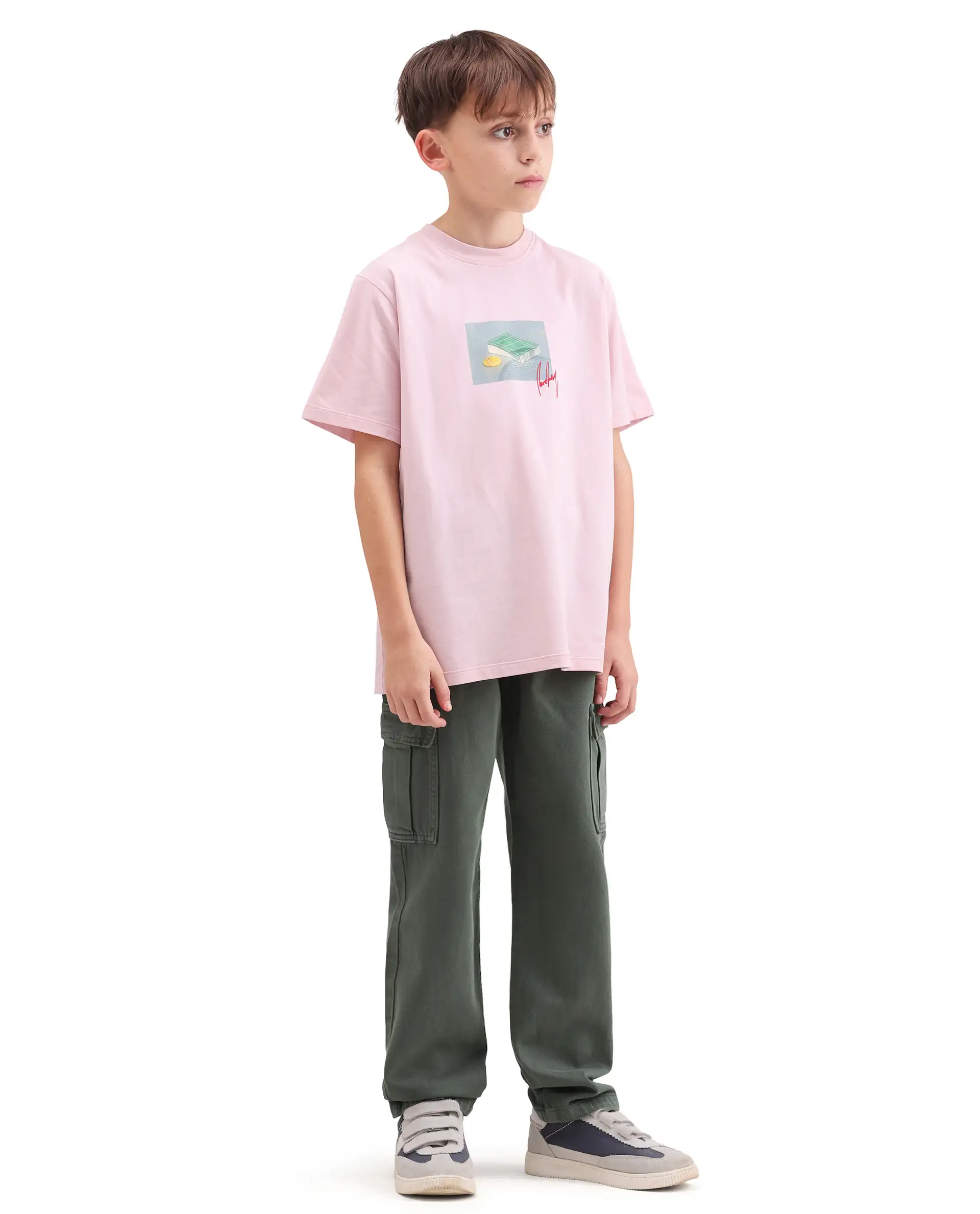 Rare Ones Kids Arrow-4 Green Cotton Fabric Zipper Closure Relaxed Fit Jeans - Image 7