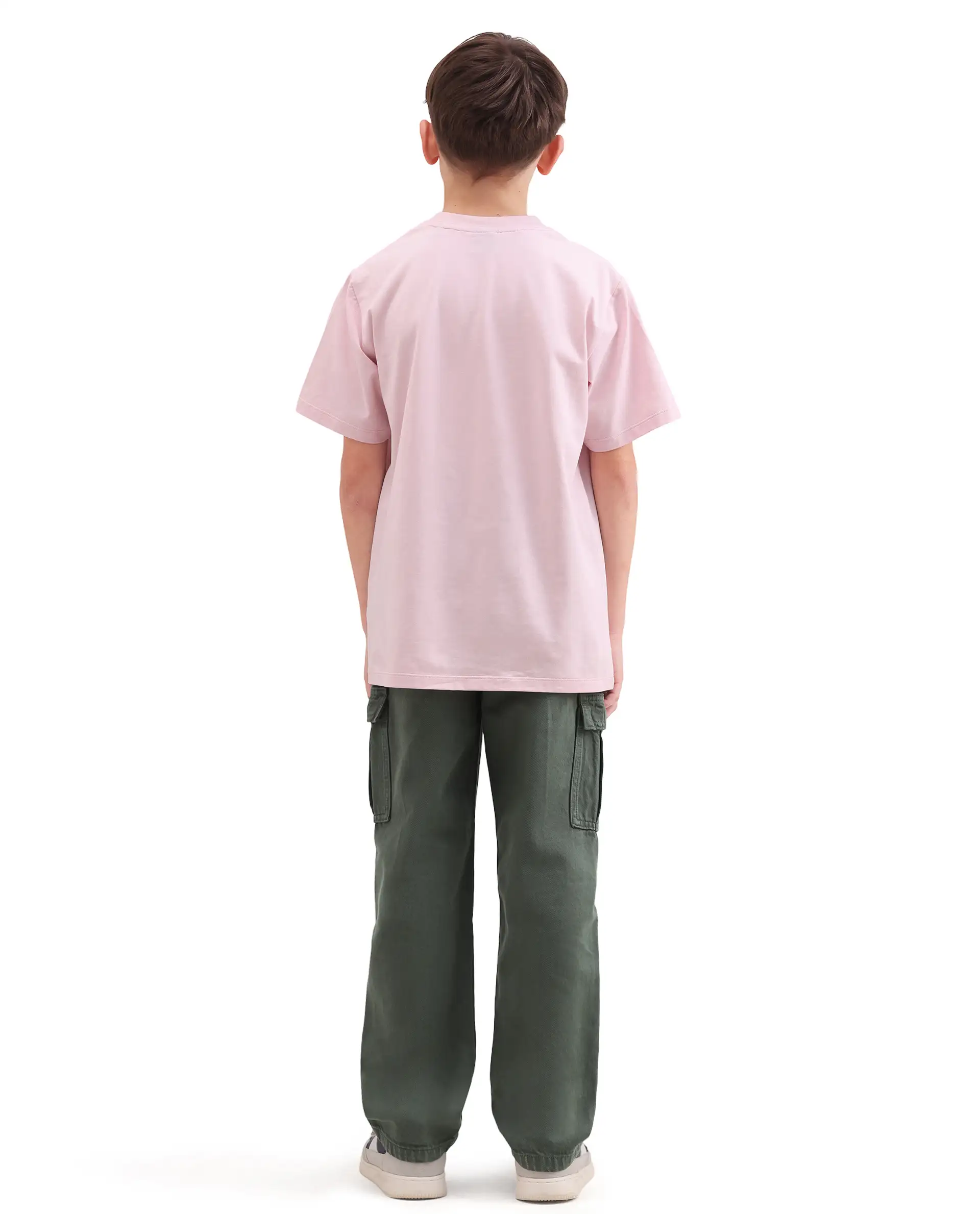 Rare Ones Kids Arrow-4 Green Cotton Fabric Zipper Closure Relaxed Fit Jeans - Image 8
