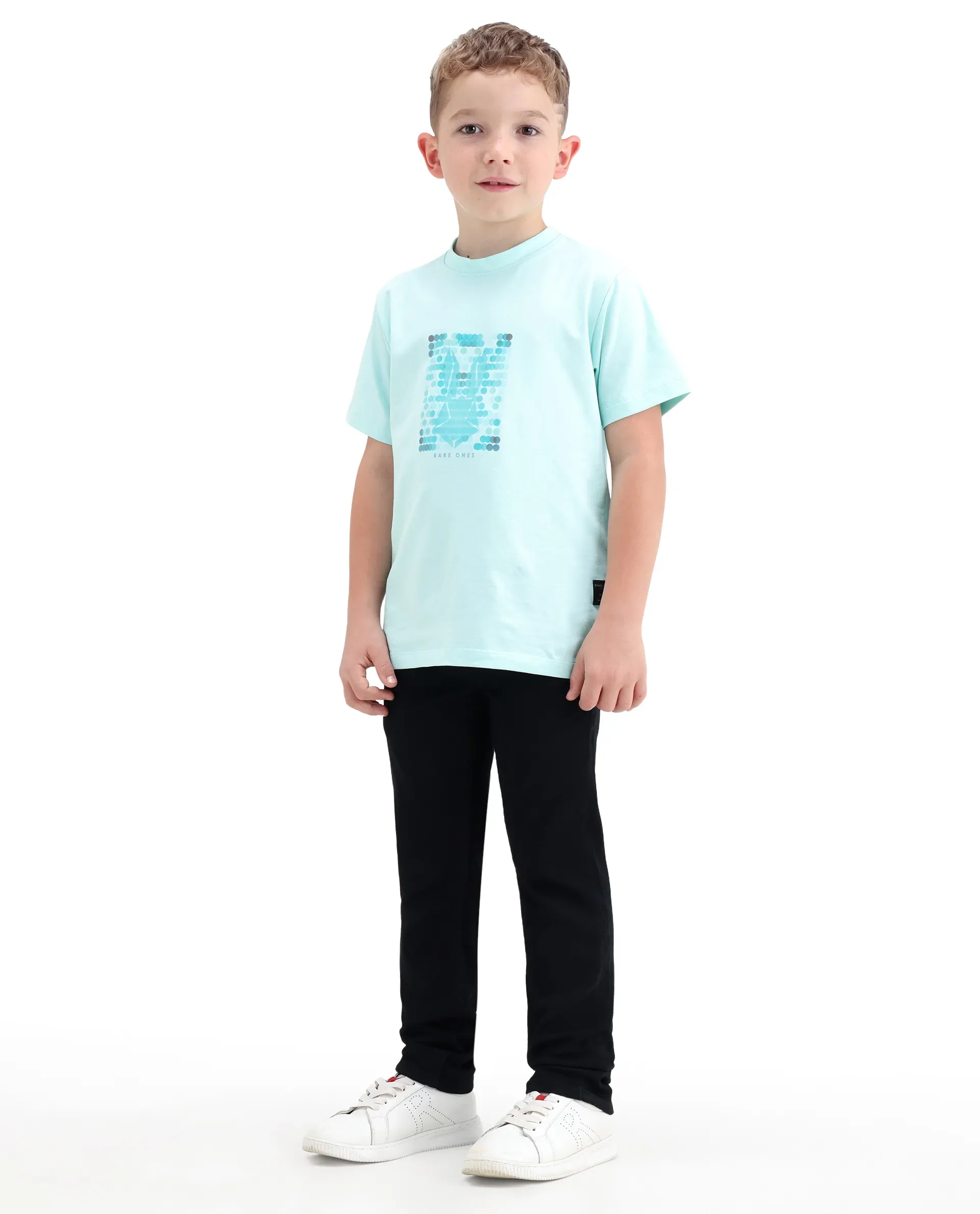 Rare Ones Kids Holt Black Cotton Blend Fabric Drawstring Closure Slim Fit Jeans - Image 7