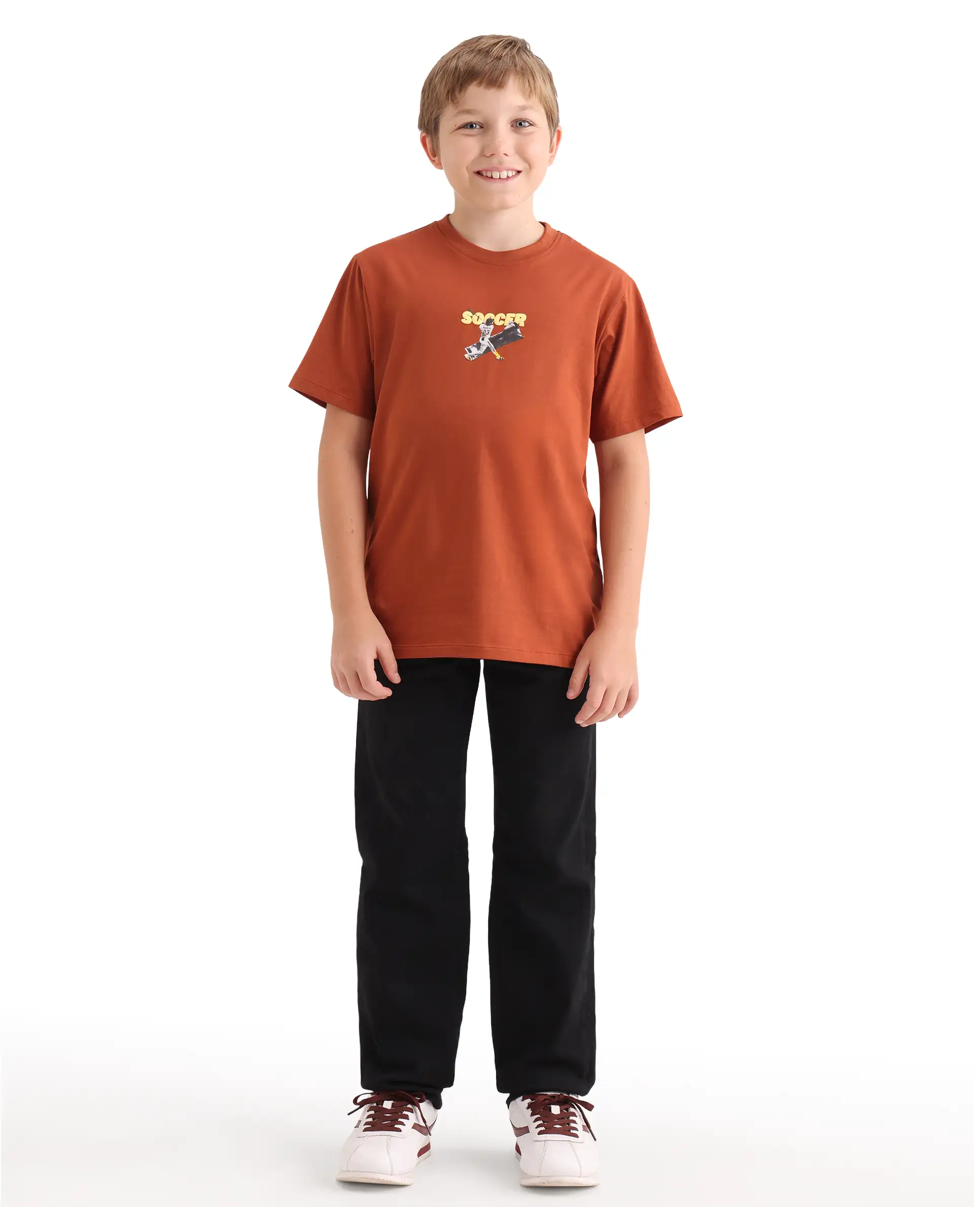 Rare Ones Kids Leon Black Cotton Blend Fabric Zipper Closure Regular Fit Jeans - Image 4