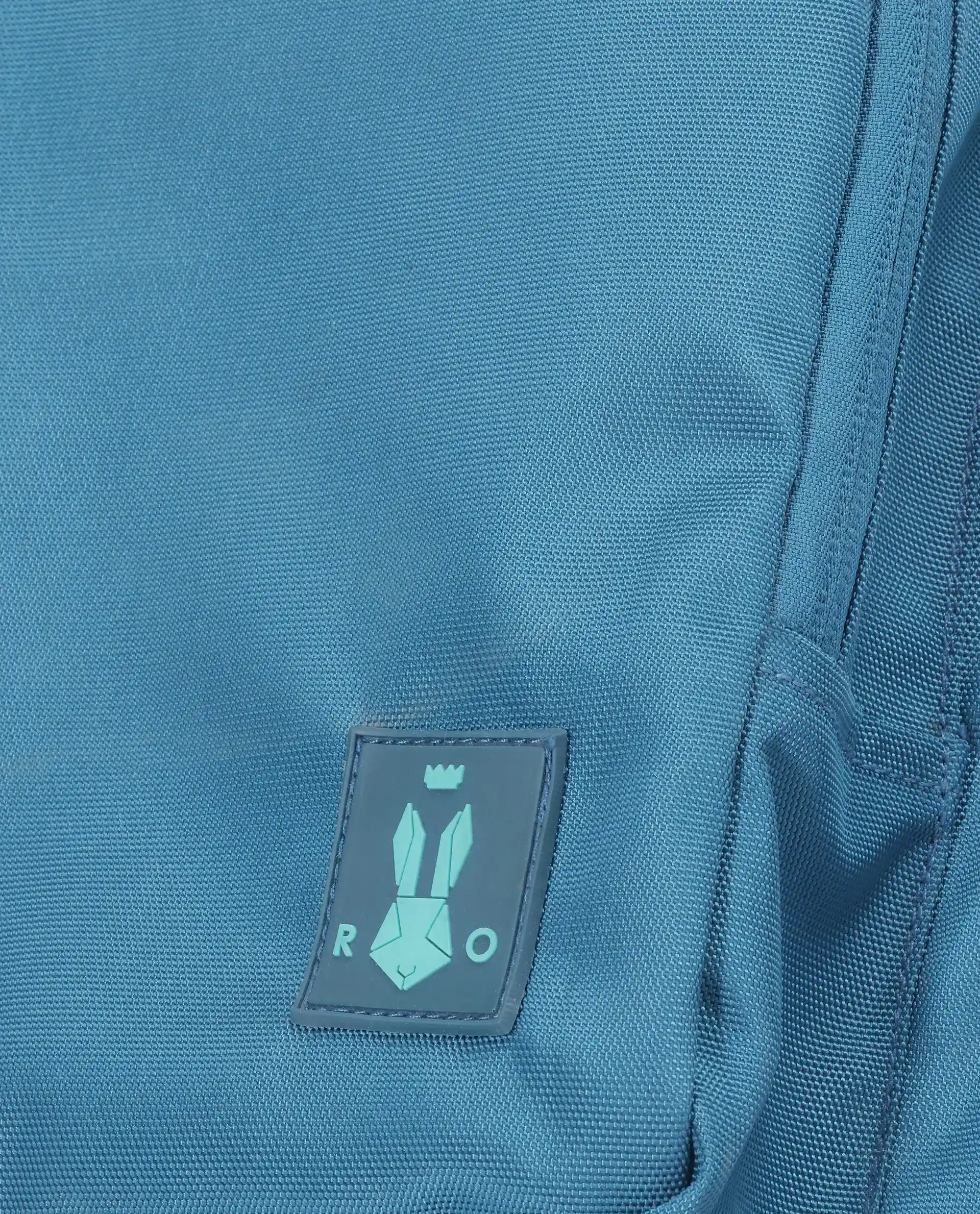 Rare Ones Kids Clay Torquoise Zipper Pu Coated Polyester Backpack - Image 11