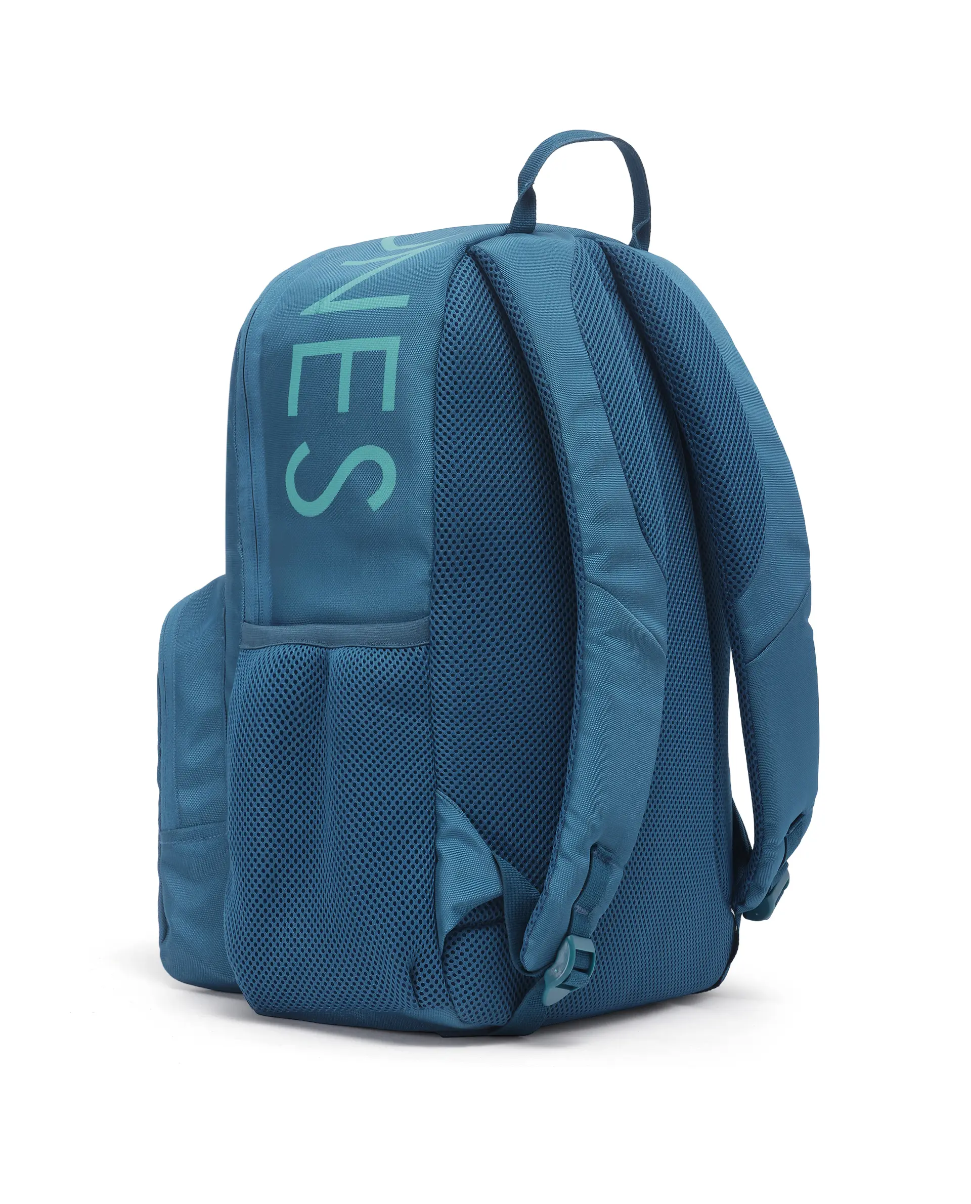 Rare Ones Kids Clay Torquoise Zipper Pu Coated Polyester Backpack - Image 4