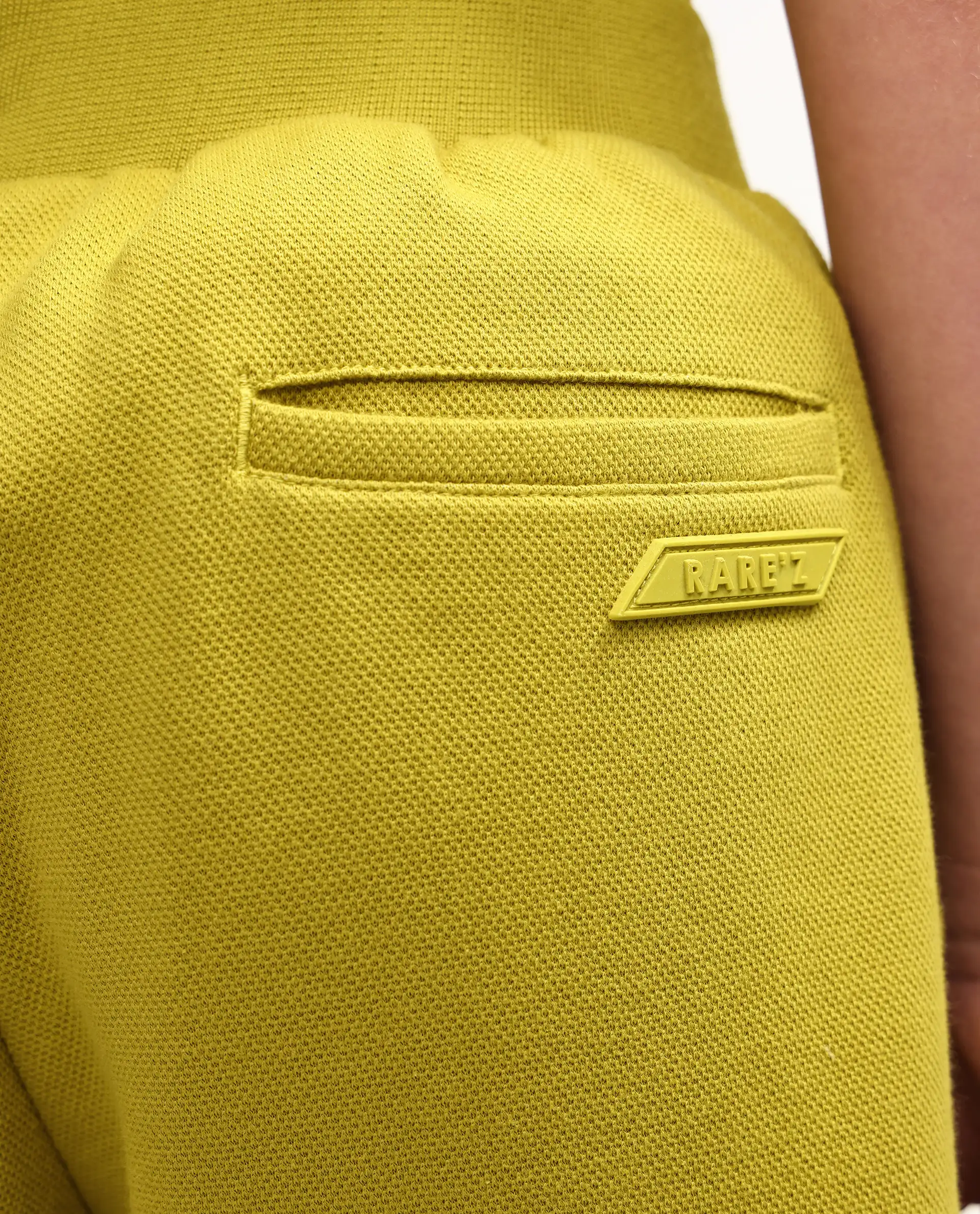 Rare Ones Kids Heros-B Fluorescent Yellow Polyester Blend Fabric Button And Zipper Closure Hd Print Regular Fit Shorts - Image 5