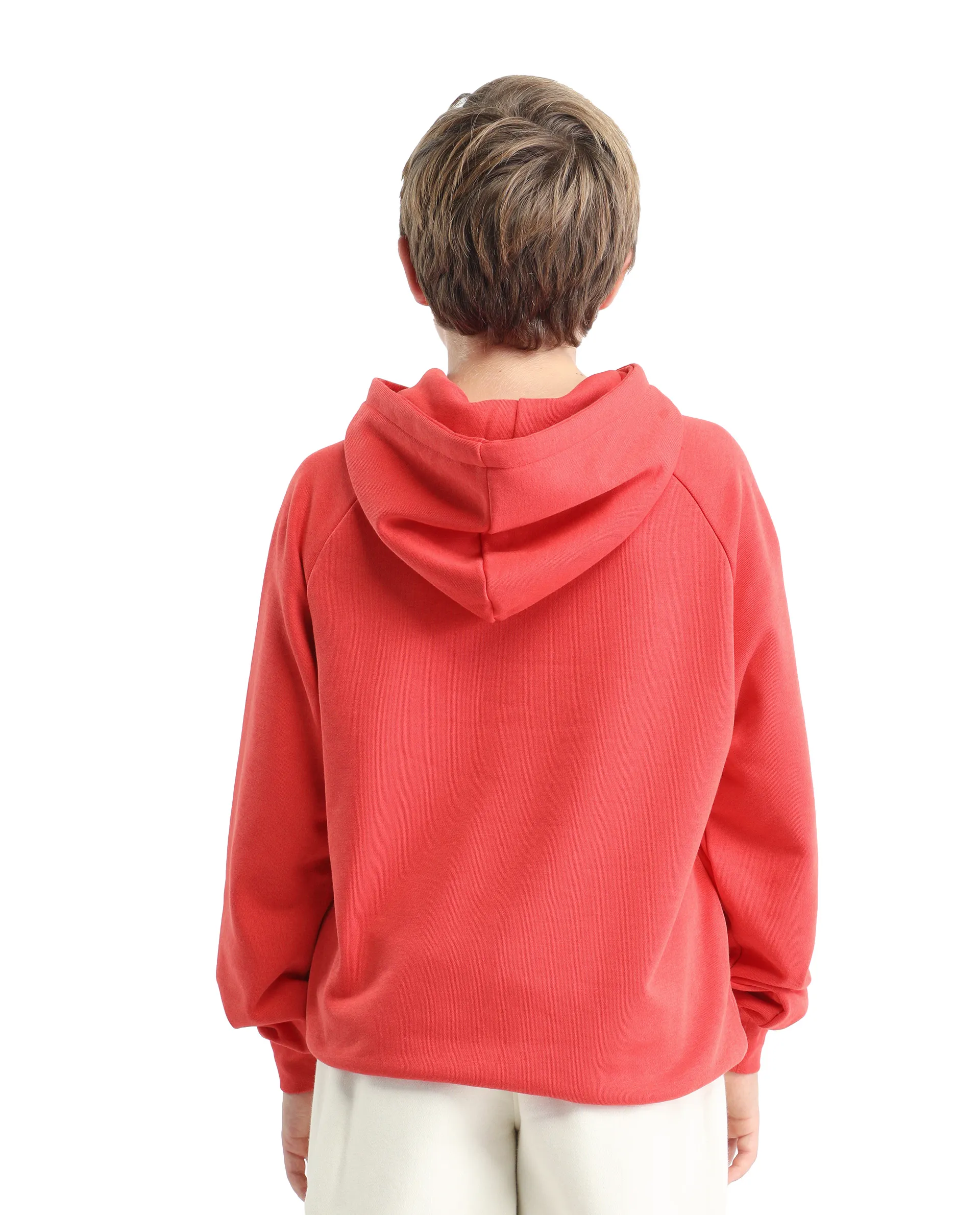 Rare Ones Kids Huck Red Cotton Pull On Crew Neck Full Sleeves Fit Sweatshirt - Image 7