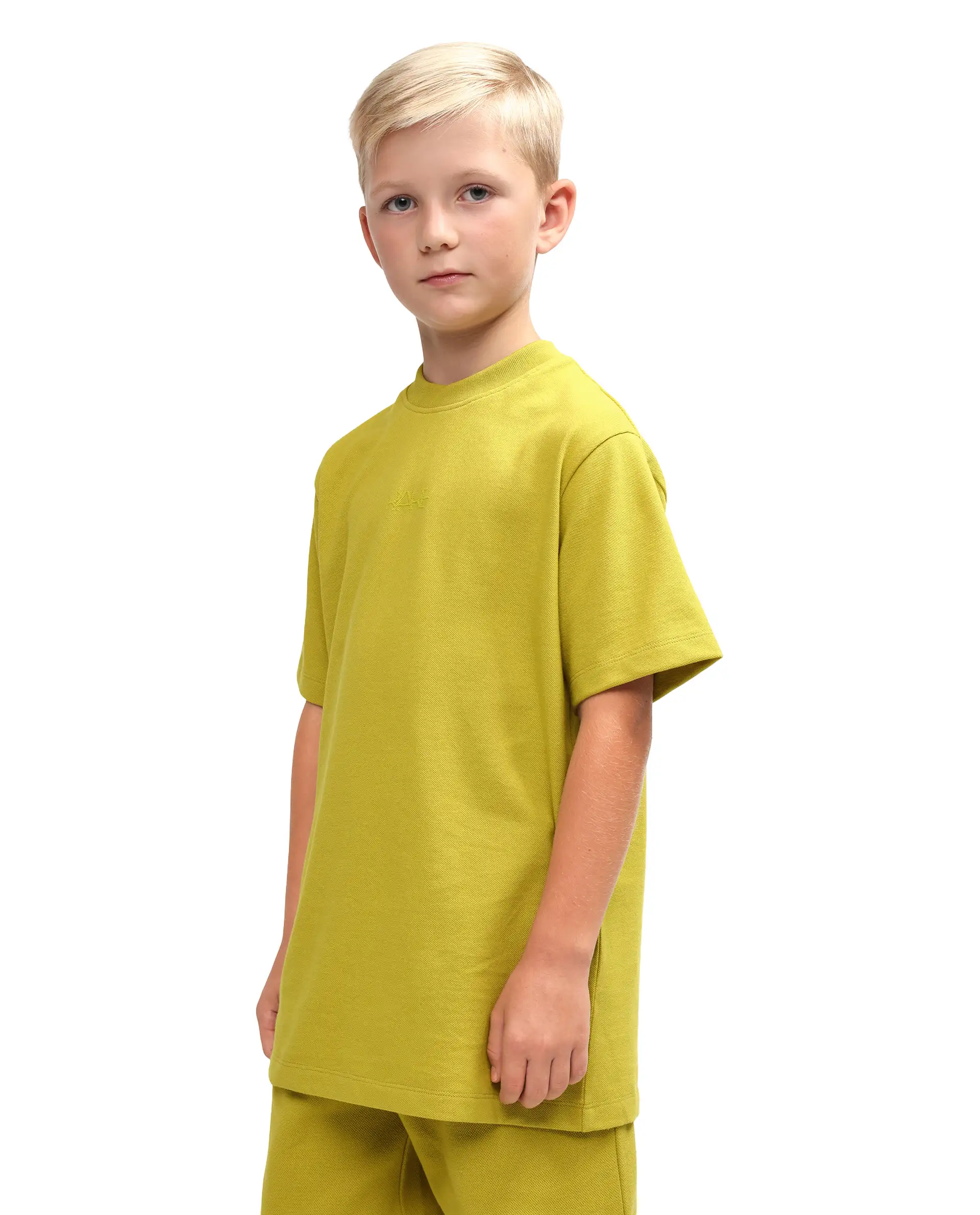 Rare Ones Kids Heros Fluorescent Yellow Cotton Blend Fabric Pull-On Closure Hd Print Regular Fit T-Shirt - Image 6