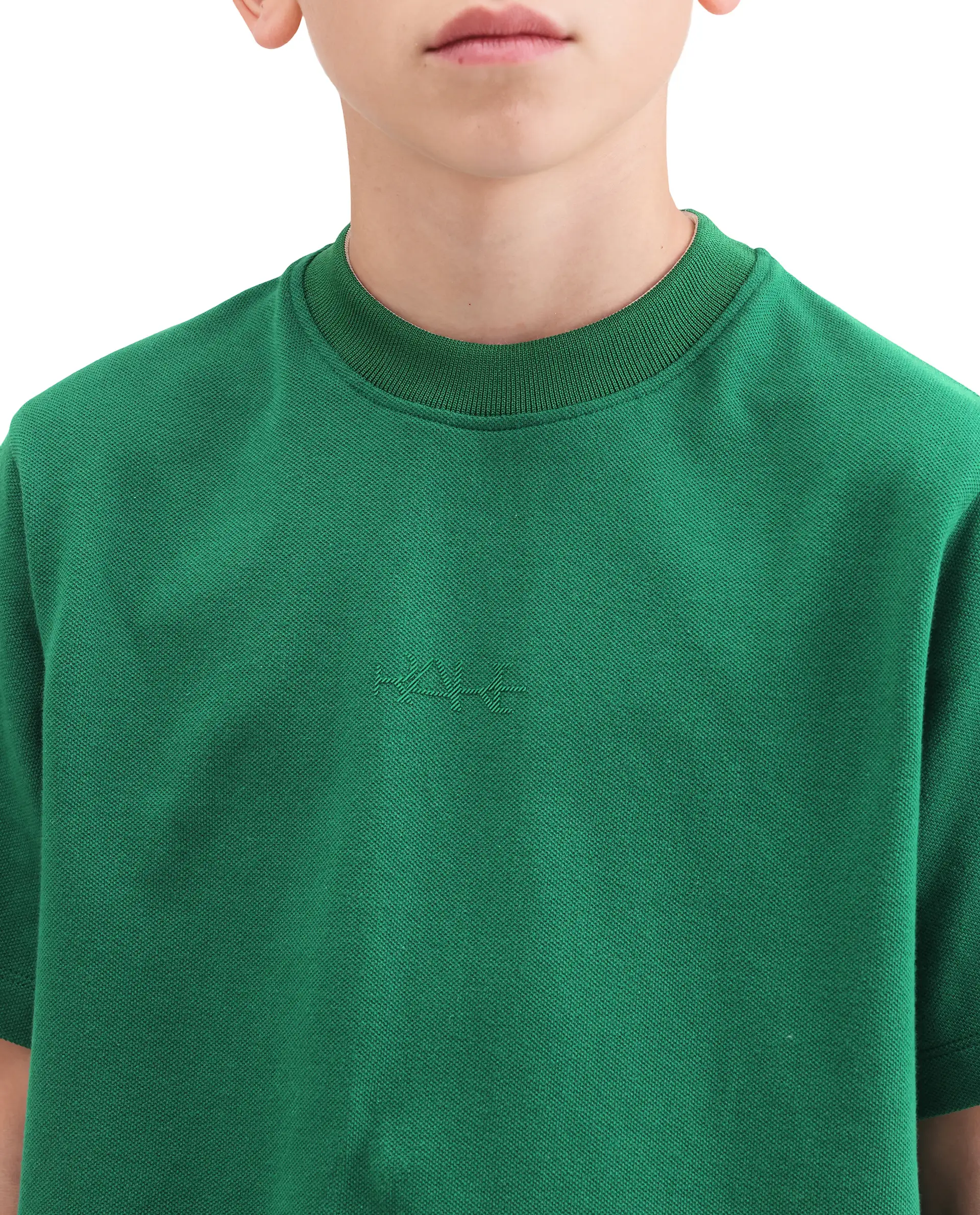 Rare Ones Kids Heros Green Cotton Blend Fabric Pull-On Closure Hd Print Regular Fit T-Shirt - Image 4