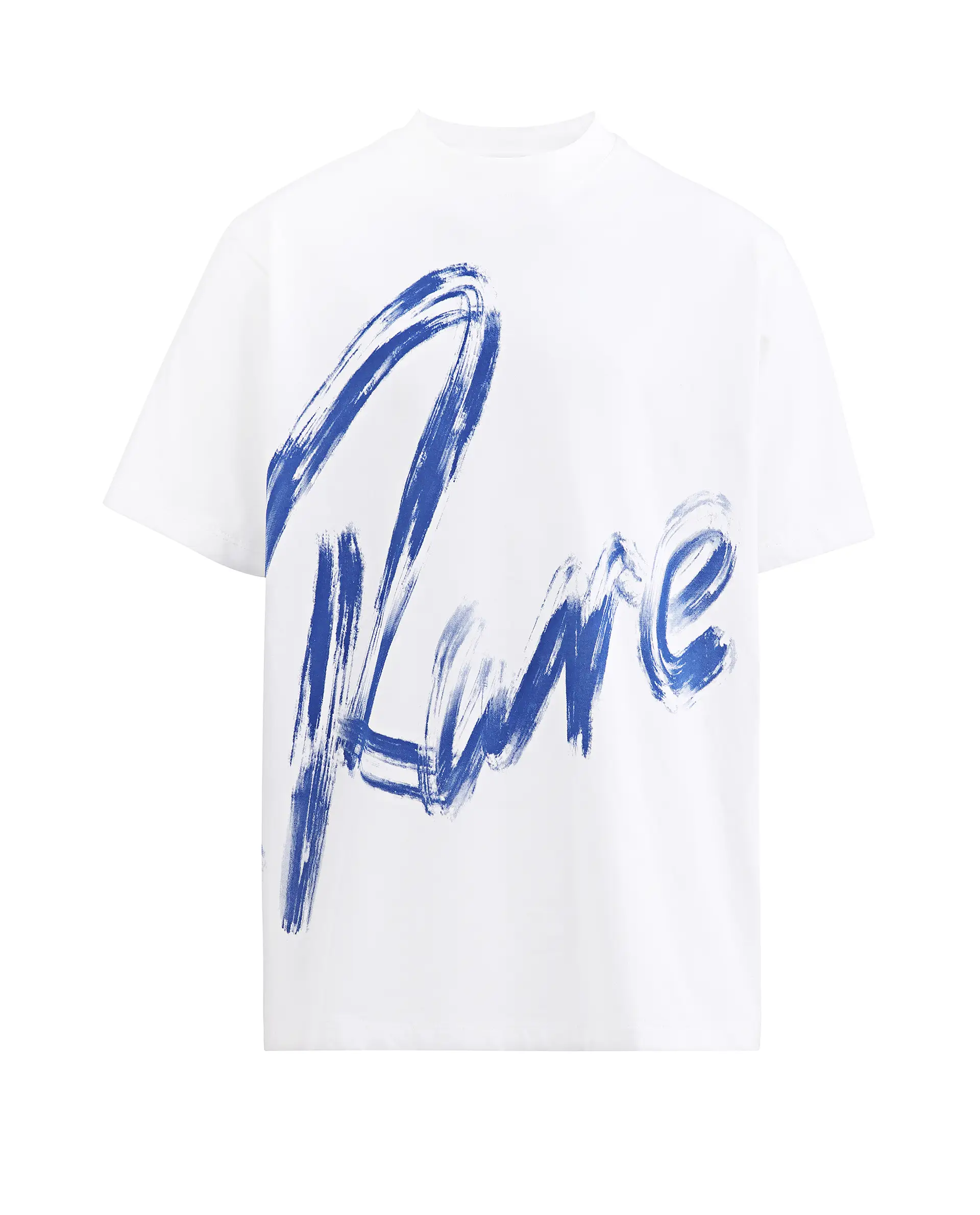 Rare Ones Kids Moro-K White Cotton Blend Fabric Pull-On Closure Pigment Print Regular Fit T-Shirt - Image 2