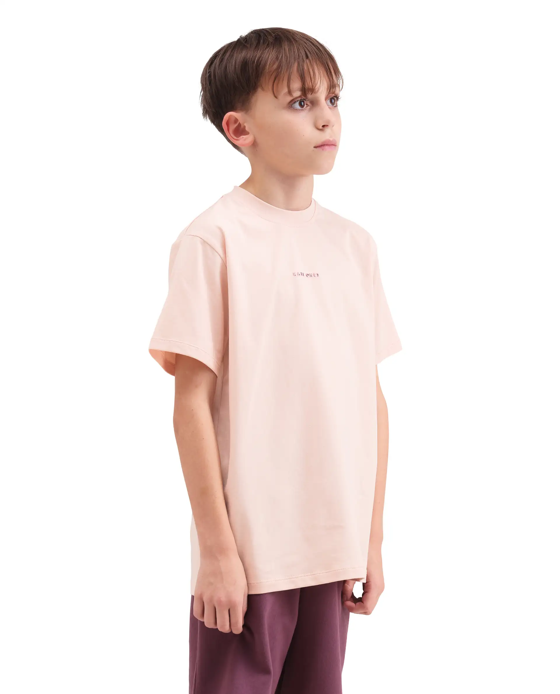 Rare Ones Kids Rob Light Orange Cotton Blend Fabric Pull-On Closure Regular Fit T-Shirt - Image 6