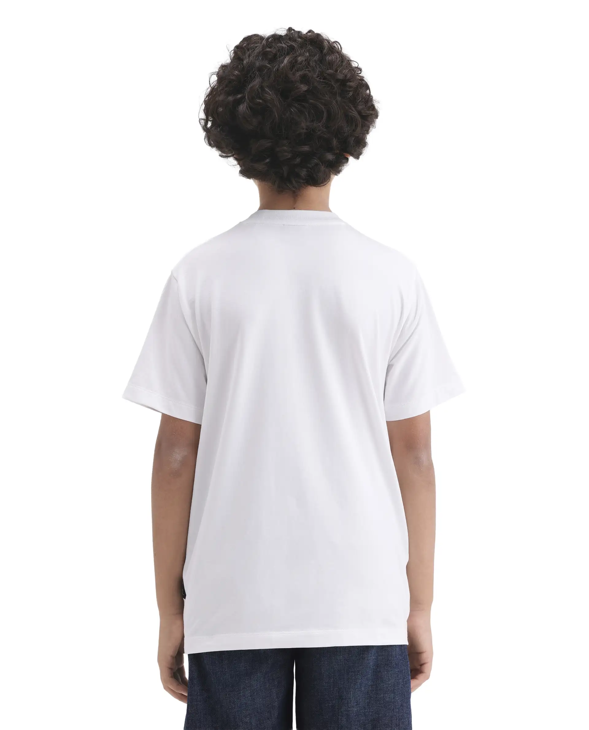 Rare Ones Kids Ure-K Off White Cotton Blend Fabric Pull-On Closure Hd Print Regular Fit T-Shirt - Image 7