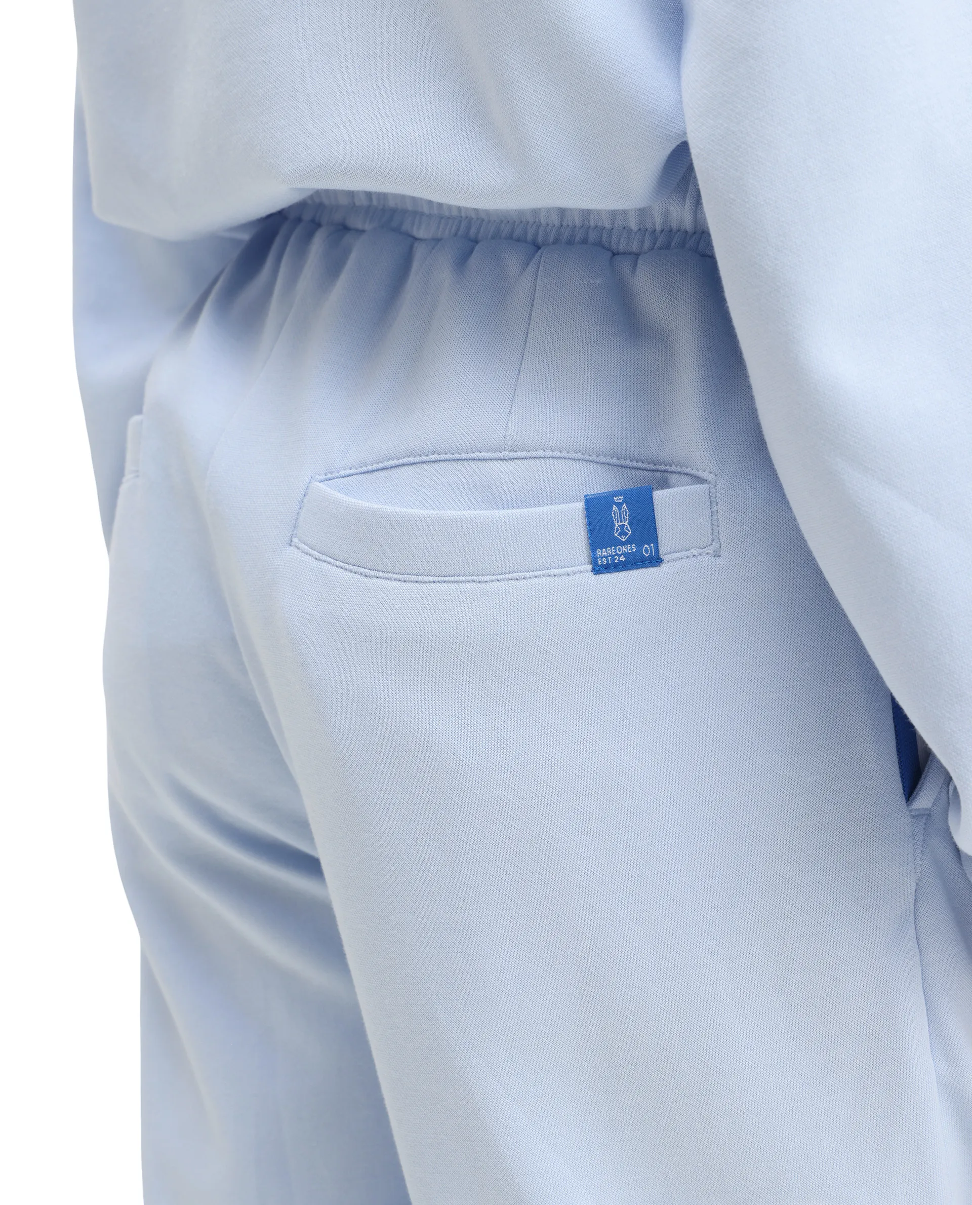 Rare Ones Kids Cadi-B Lilac Cotton Blend Drawstring Closure Straight Fit Solid Trackpant - Image 4