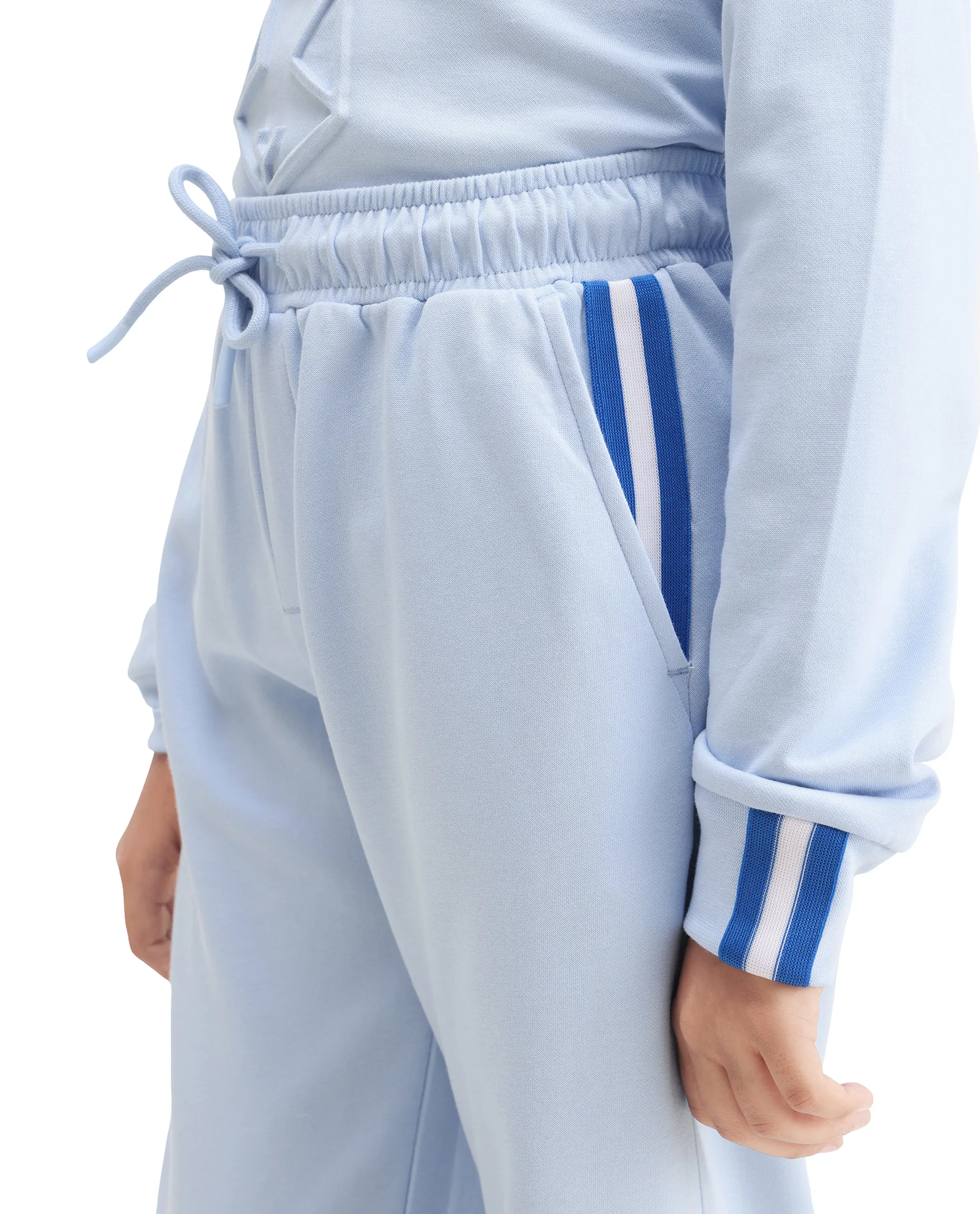 Rare Ones Kids Cadi-B Lilac Cotton Blend Drawstring Closure Straight Fit Solid Trackpant - Image 5