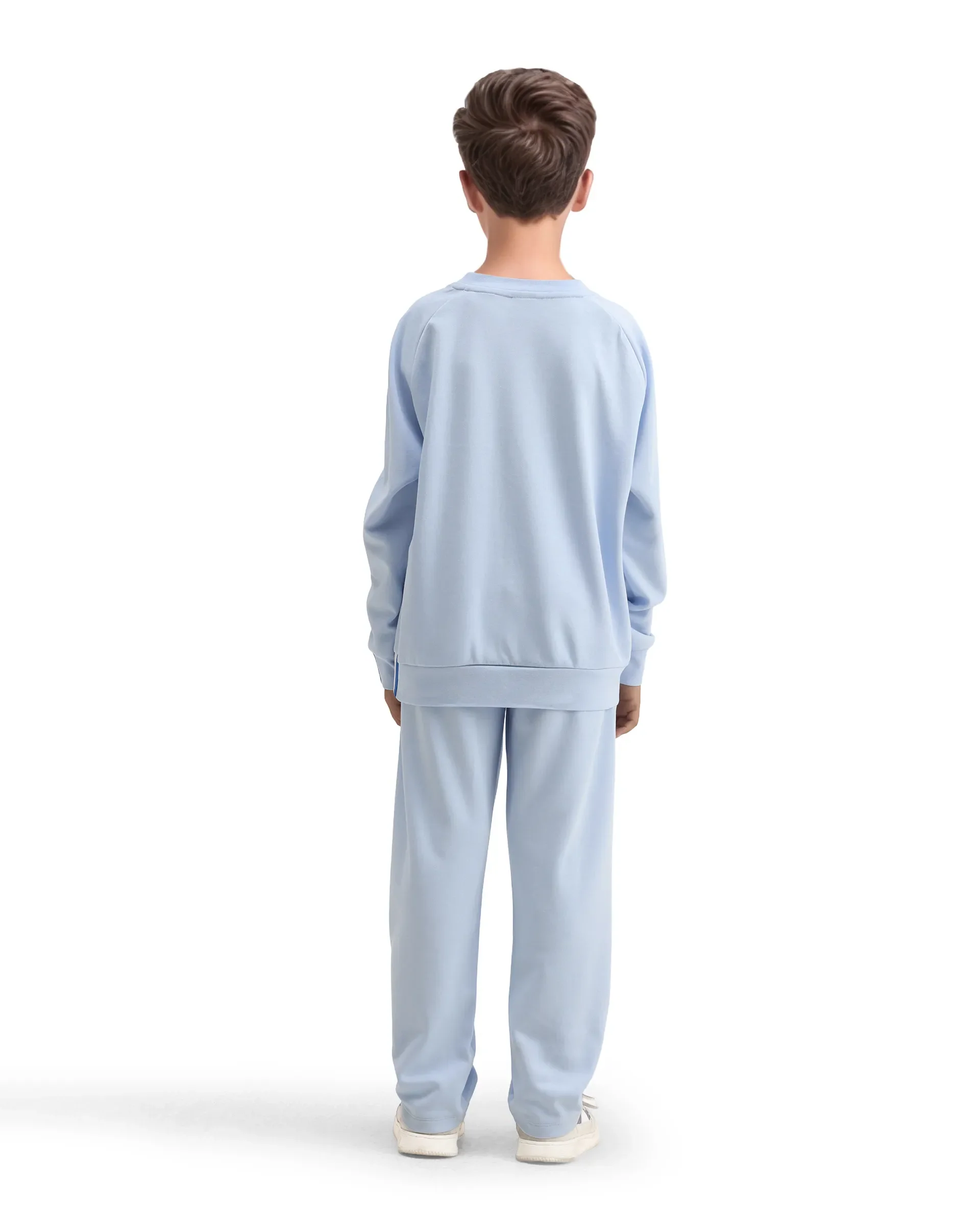 Rare Ones Kids Cadi-B Lilac Cotton Blend Drawstring Closure Straight Fit Solid Trackpant - Image 8