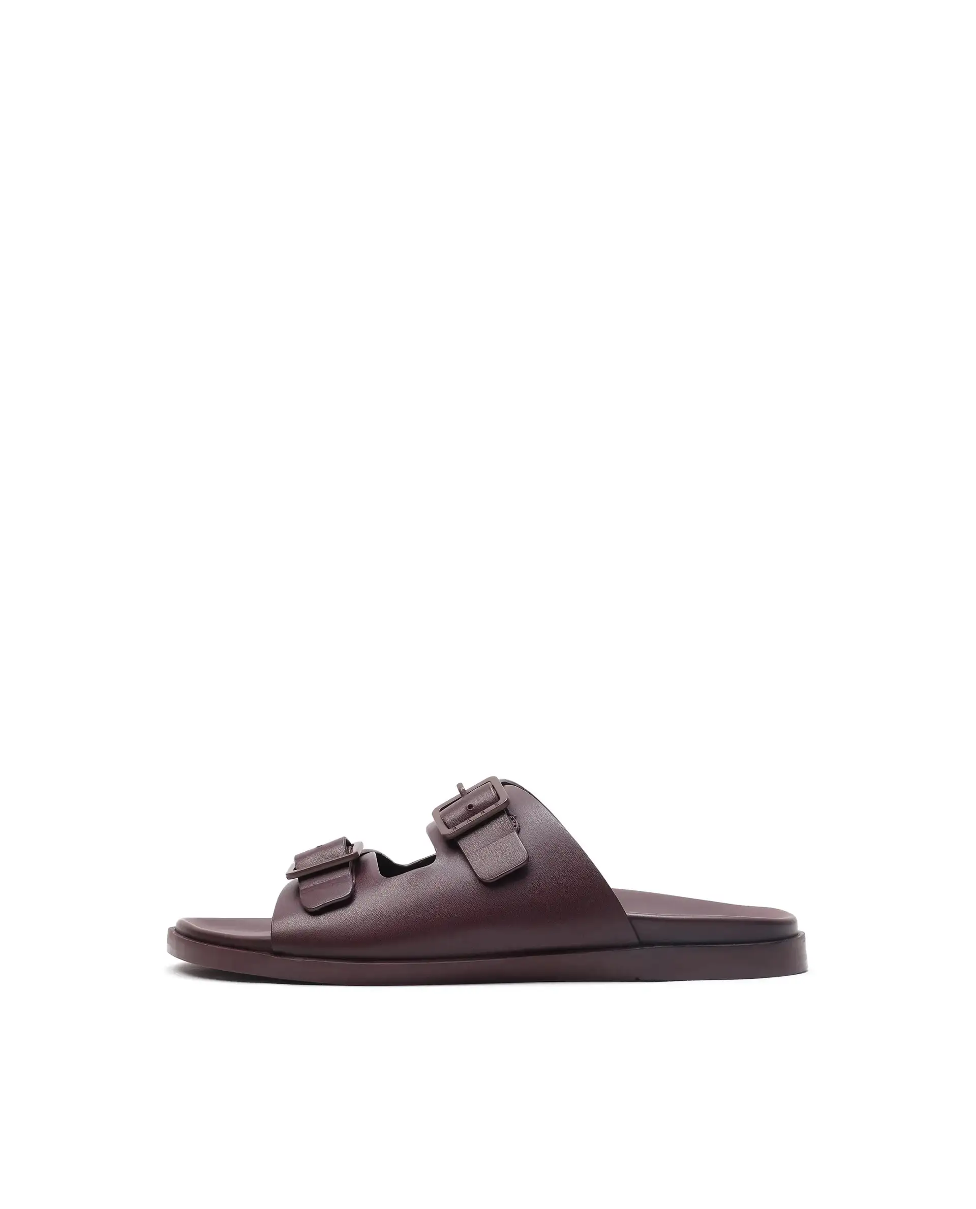 Rare Rabbit Men's Raro Bordo Leather Slip-On Closure Sandal - Image 8
