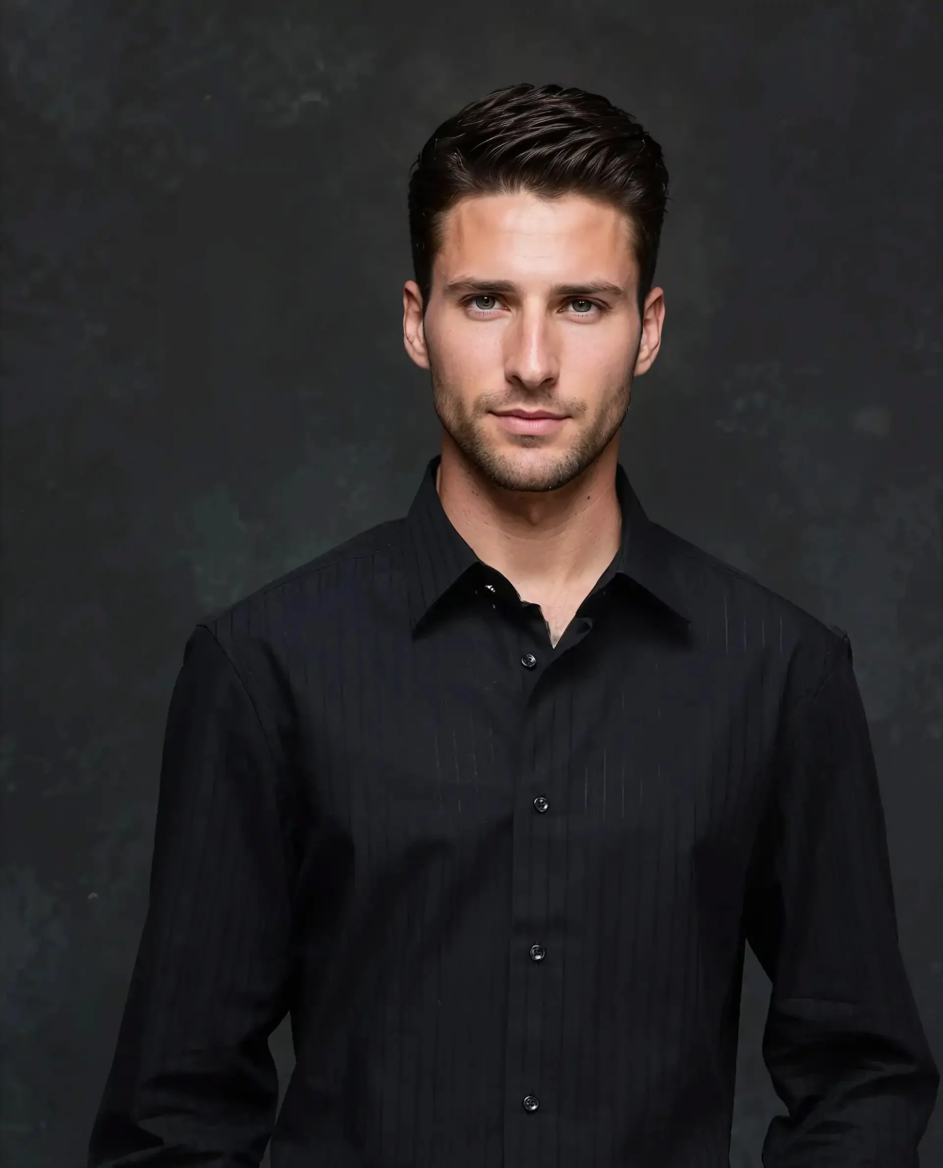 Rare Rabbit Men's Repo Black Cotton Striped Print Regular Fit Full Sleeve Collared Shirt - Image 3
