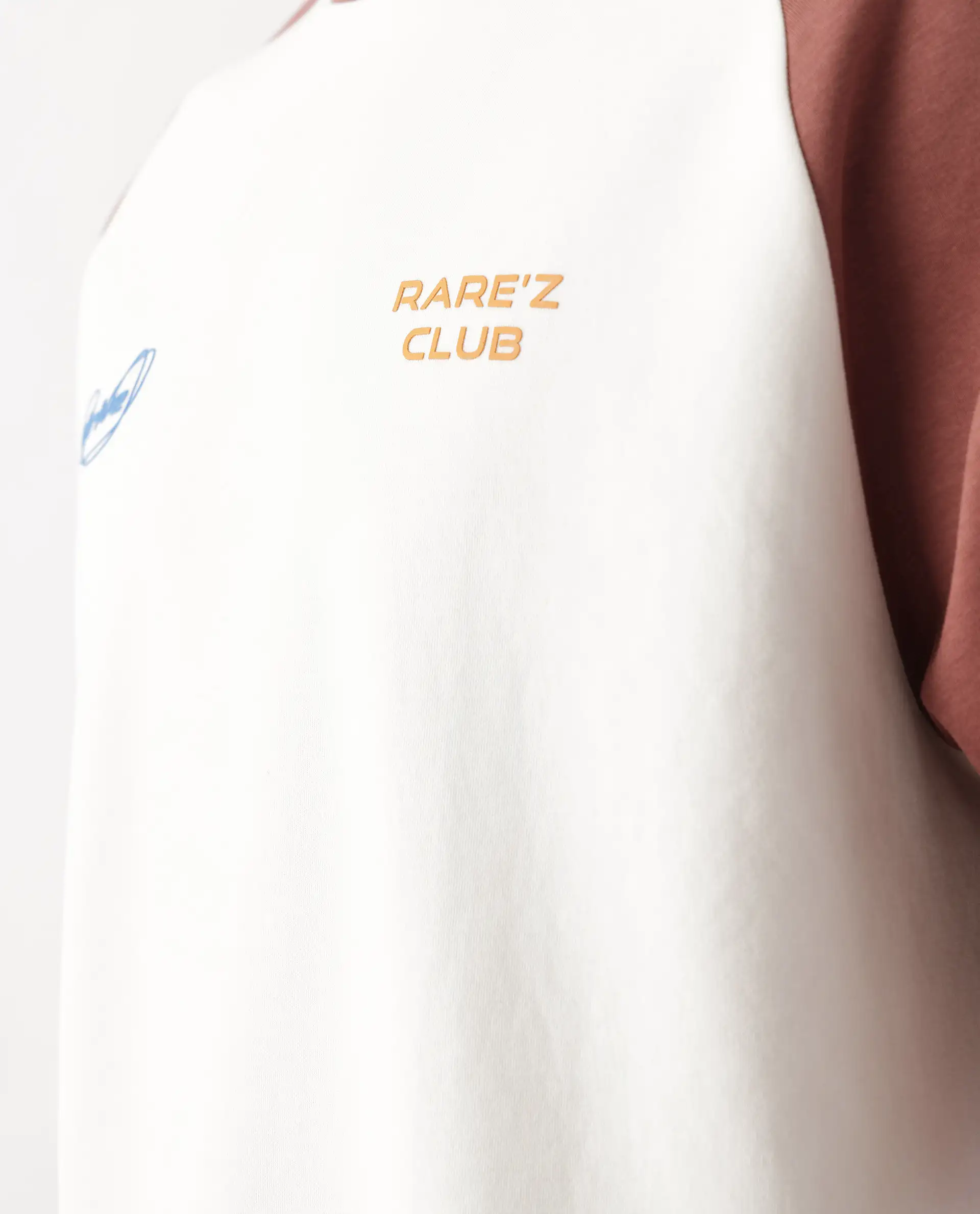 Rare Rabbit Men's Revalo Rust Cotton Blend Graphic Print Oversized Fit Half Sleeve Crew Neck T-Shirt - Image 8