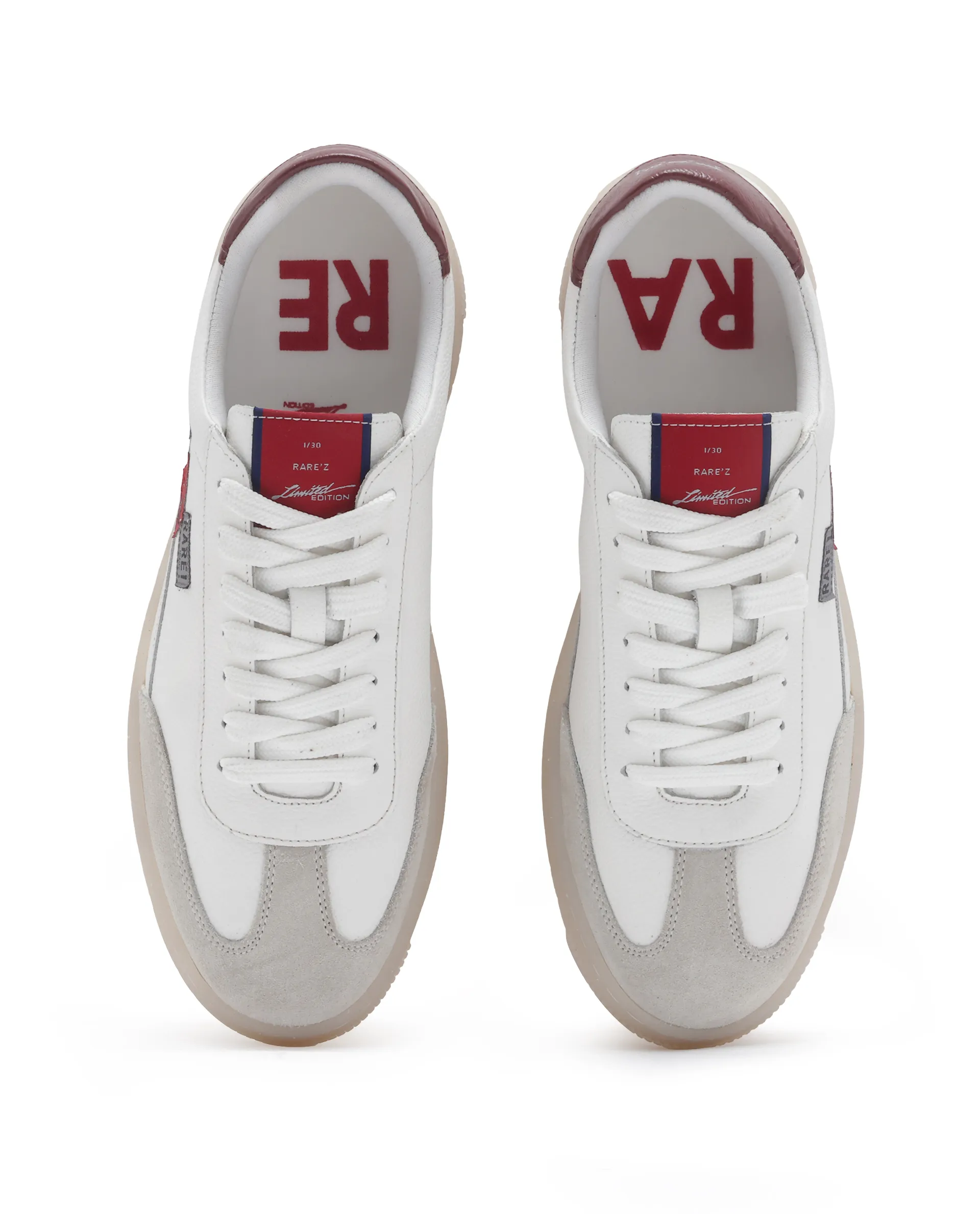 Rare Rabbit Men Rewq-Fs1 Beige Lace-Up Shoes - Image 5