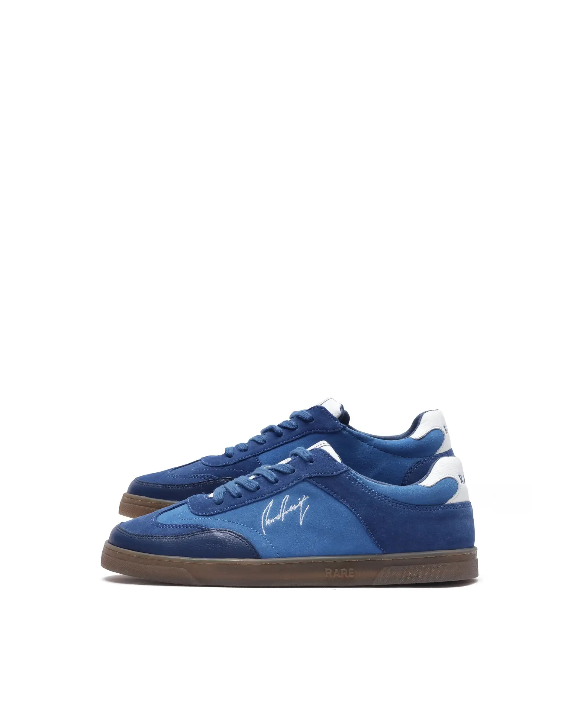 Rare Rabbit Men's Rex Blue Leather Lace-Up Closure Sneaker - Image 7