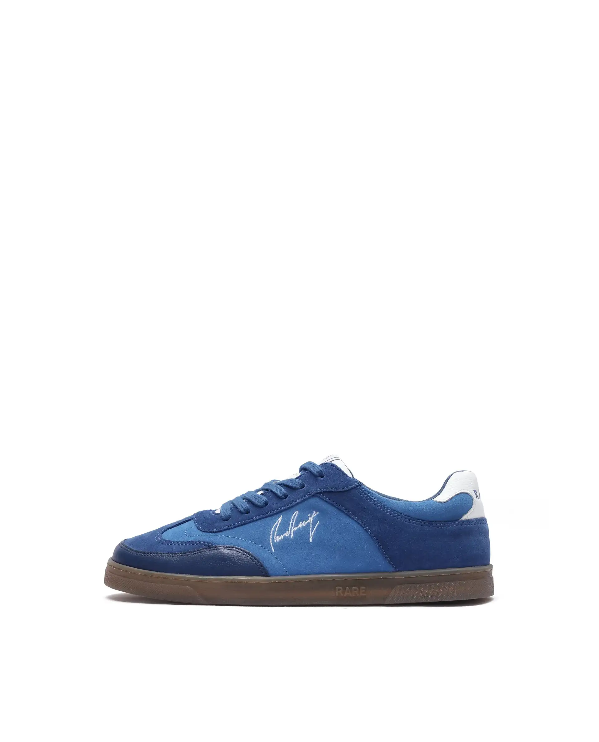 Rare Rabbit Men's Rex Blue Leather Lace-Up Closure Sneaker - Image 9