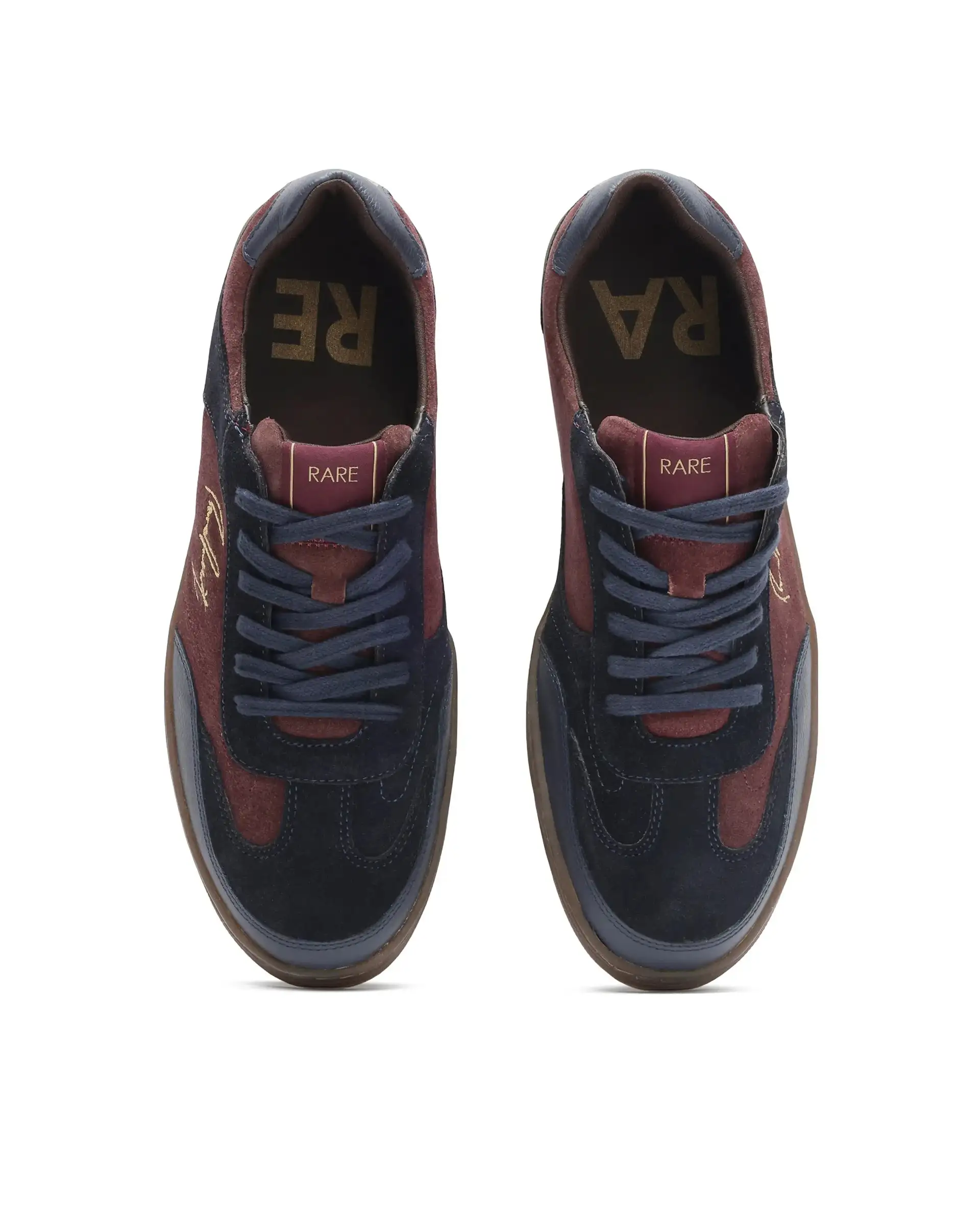 Rare Rabbit Men's Rex Brown Leather Lace-Up Closure Sneaker - Image 5