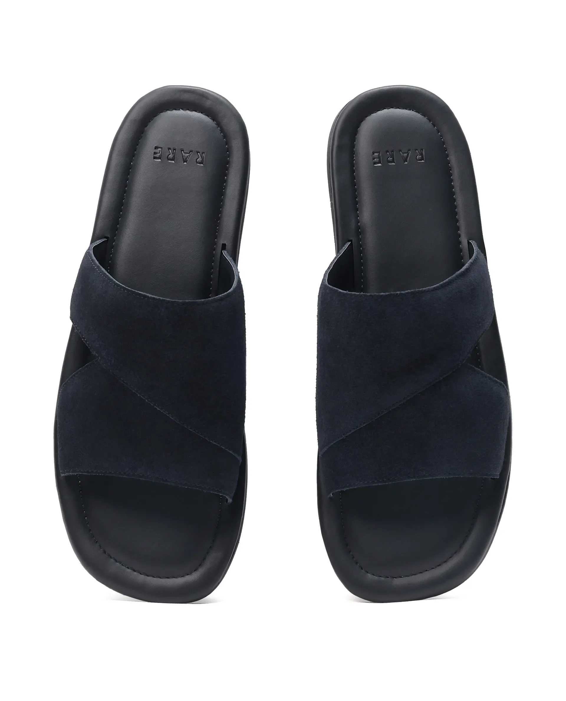 Rare Rabbit Men Rho Navy Slip-On Closure Sandal - Image 4