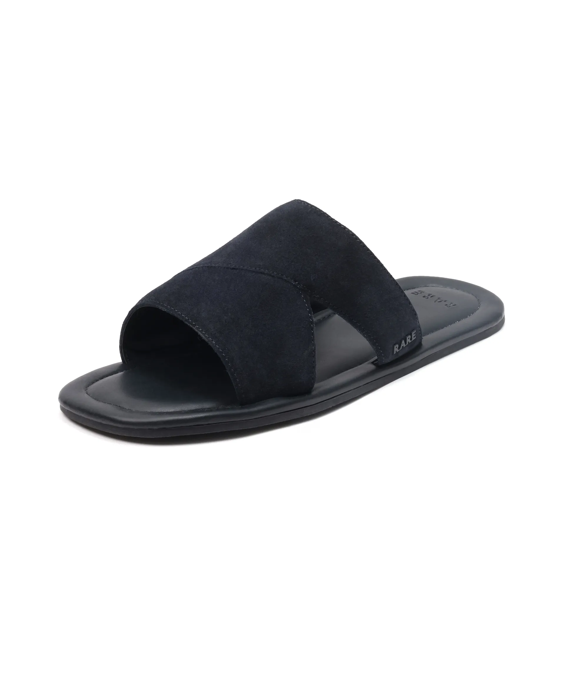 Rare Rabbit Men Rho Navy Slip-On Closure Sandal - Image 7