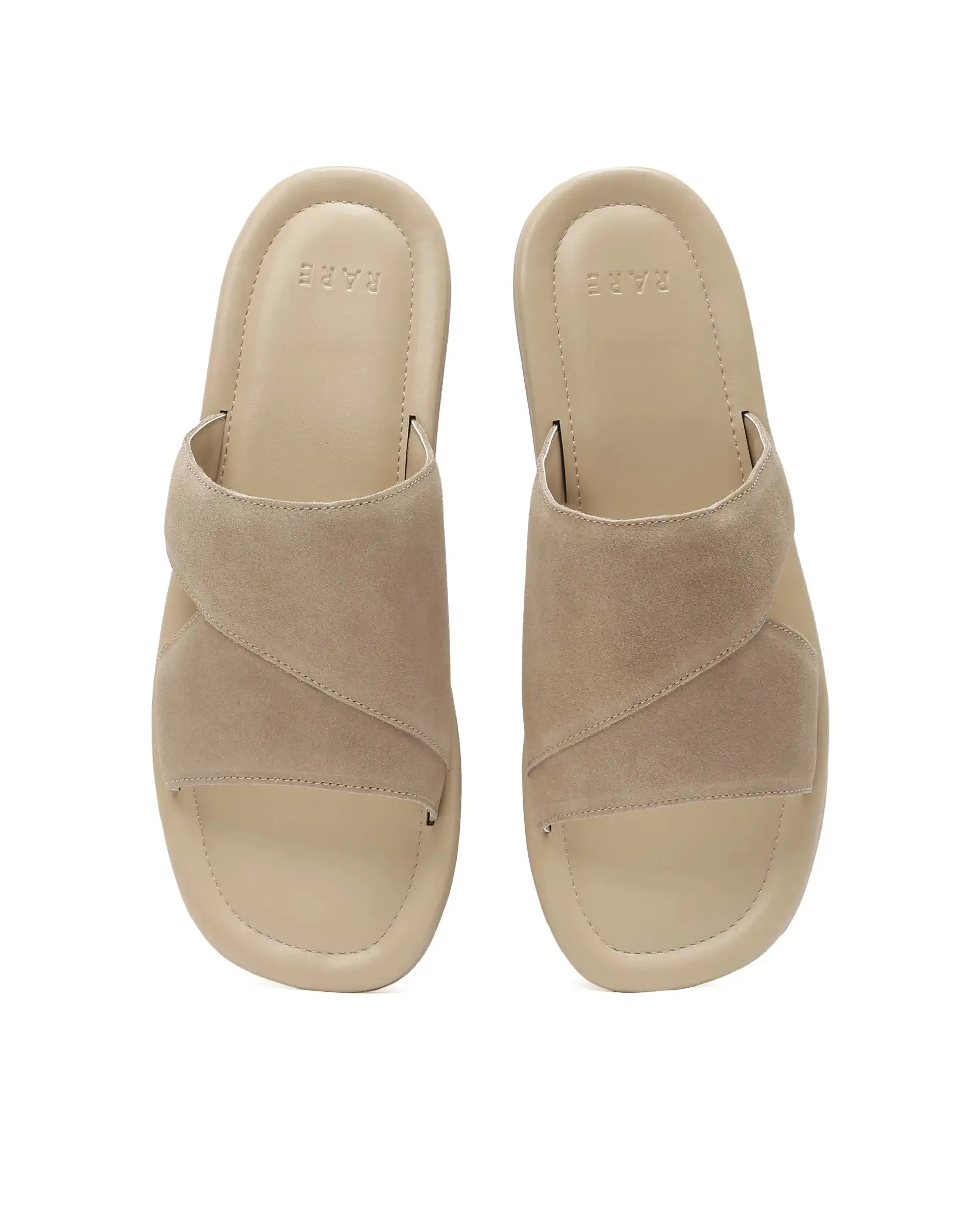 Rare Rabbit Men's Rho Sand Leather Slip-On Closure Sandal - Image 4