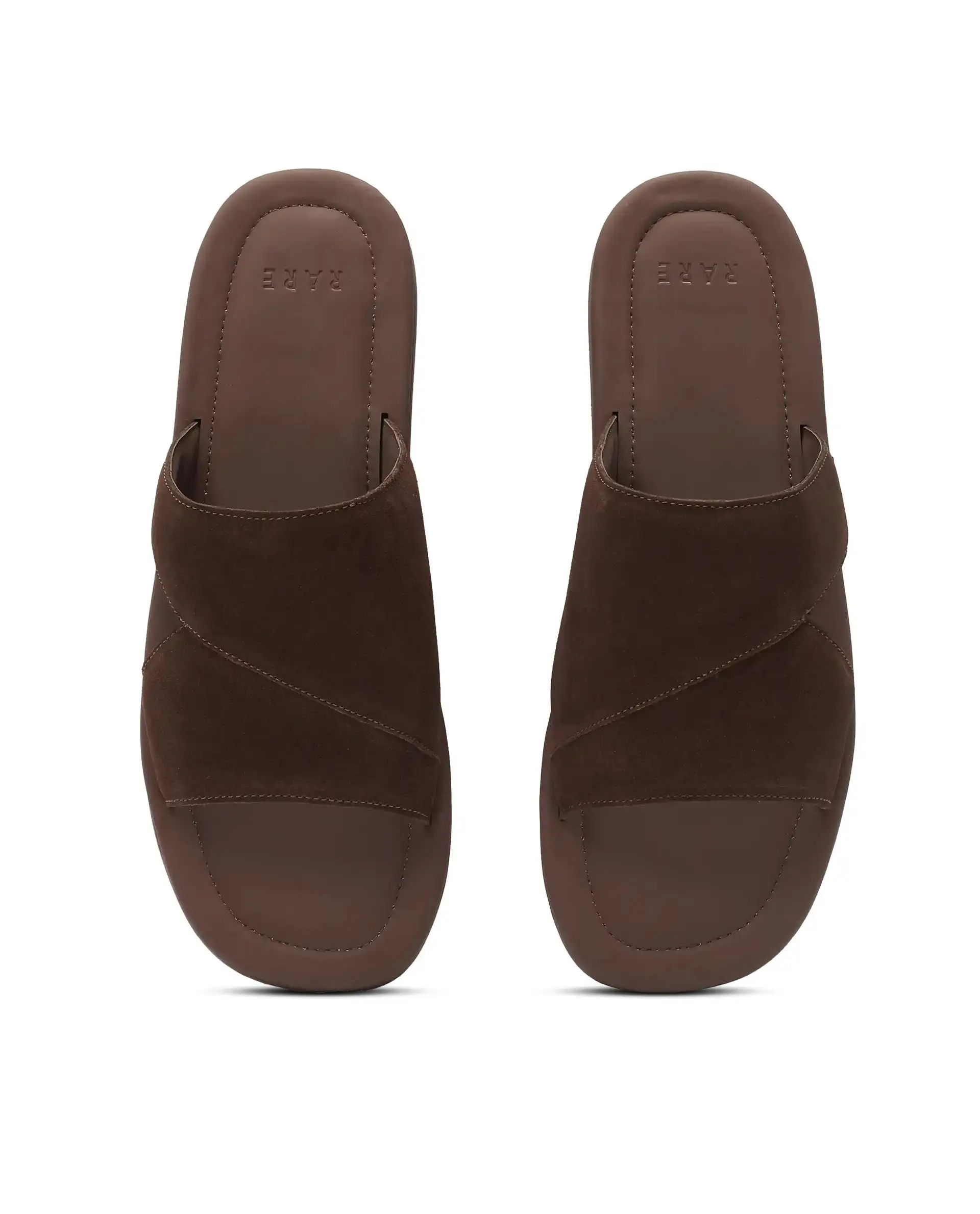Rare Rabbit Men Rho Tan Slip-On Closure Sandal - Image 4