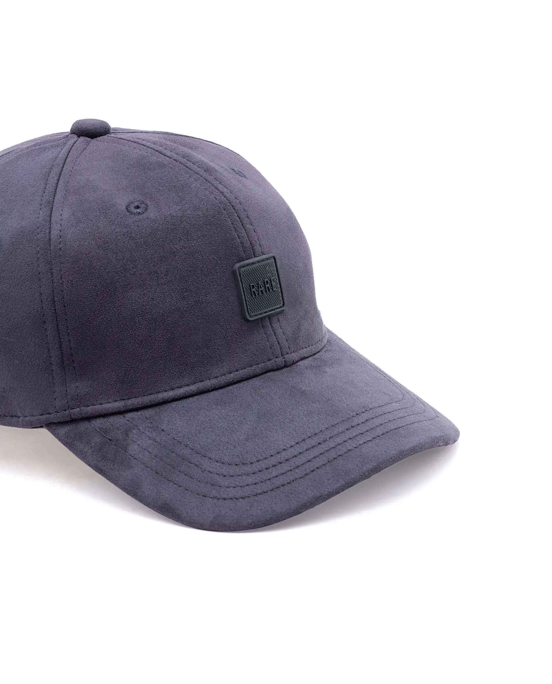 Rare Rabbit Men Rigg Navy Monotone Color Silicone Badge Branding Cap - Image 3