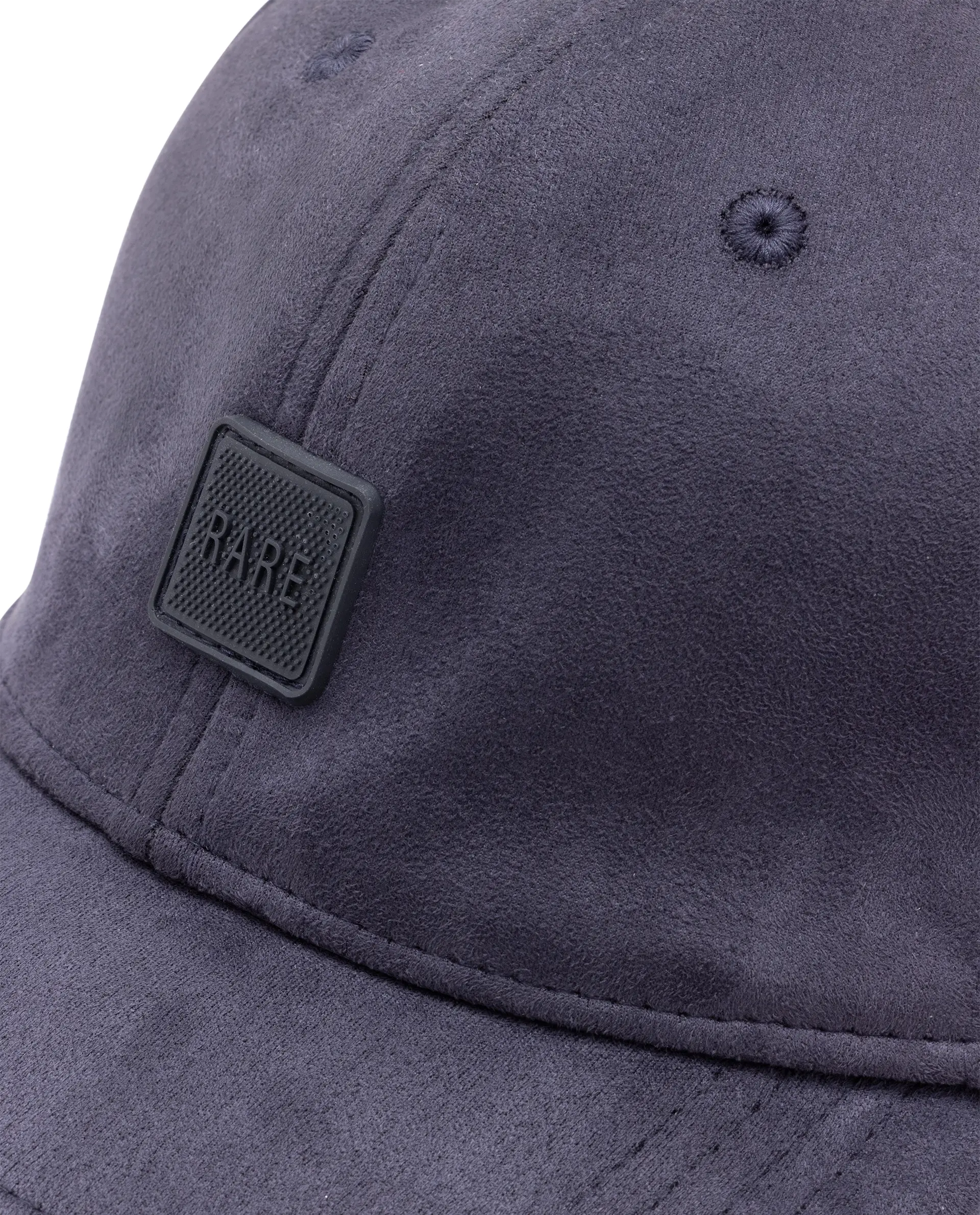 Rare Rabbit Men Rigg Navy Monotone Color Silicone Badge Branding Cap - Image 4