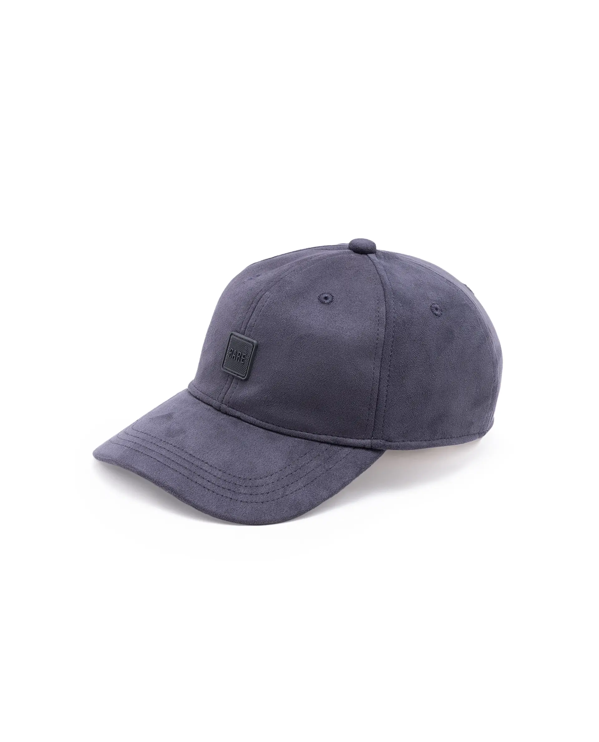 Rare Rabbit Men Rigg Navy Monotone Color Silicone Badge Branding Cap - Image 5