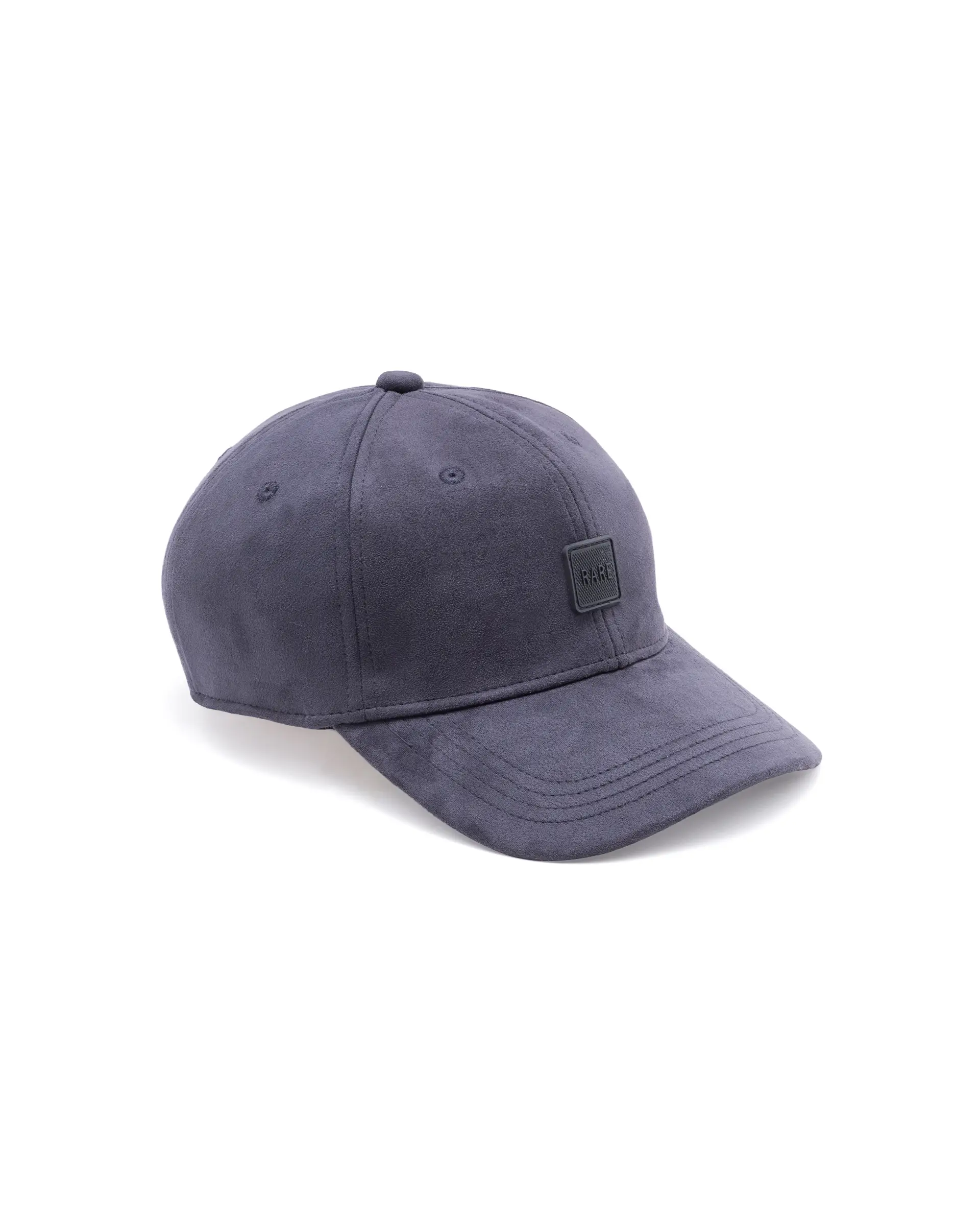 Rare Rabbit Men Rigg Navy Monotone Color Silicone Badge Branding Cap - Image 7